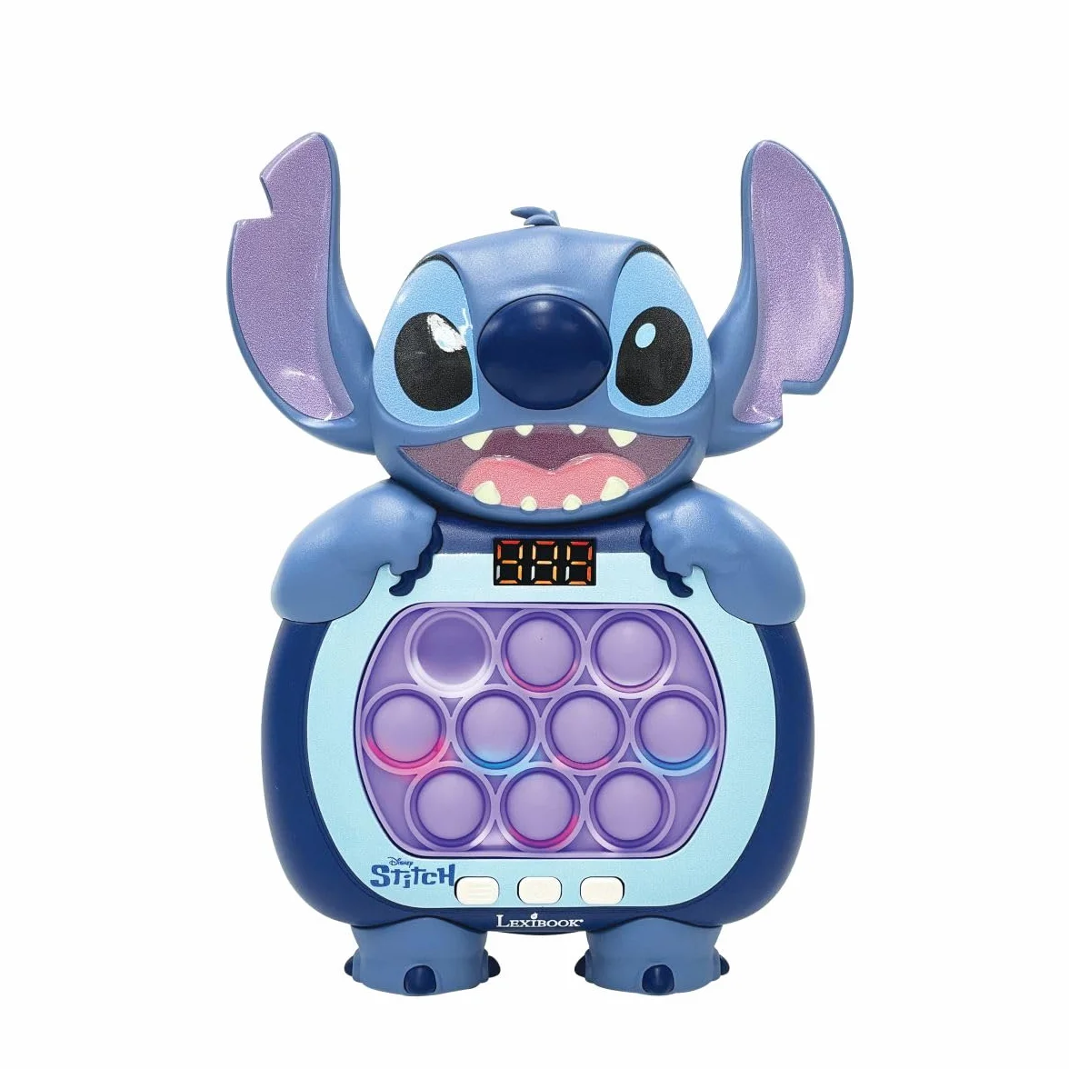 Lexibook Disney Stitch Jeu Fast Push Bleu JG500DLXB