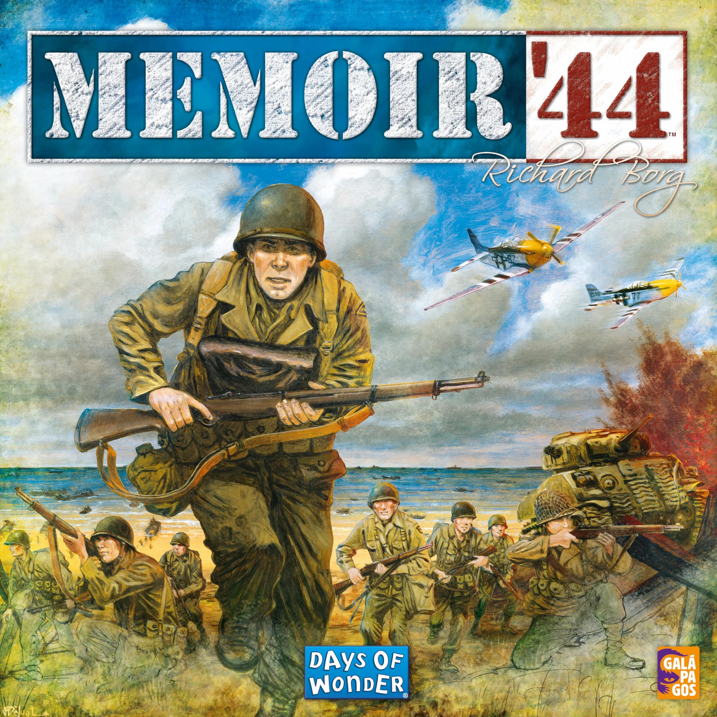 Asmodee Memoir '44 Refresh | Jeu de société | À partir de 8 ans | 2 à 4 joueurs | 45 minutes de temps de jeu ou plus