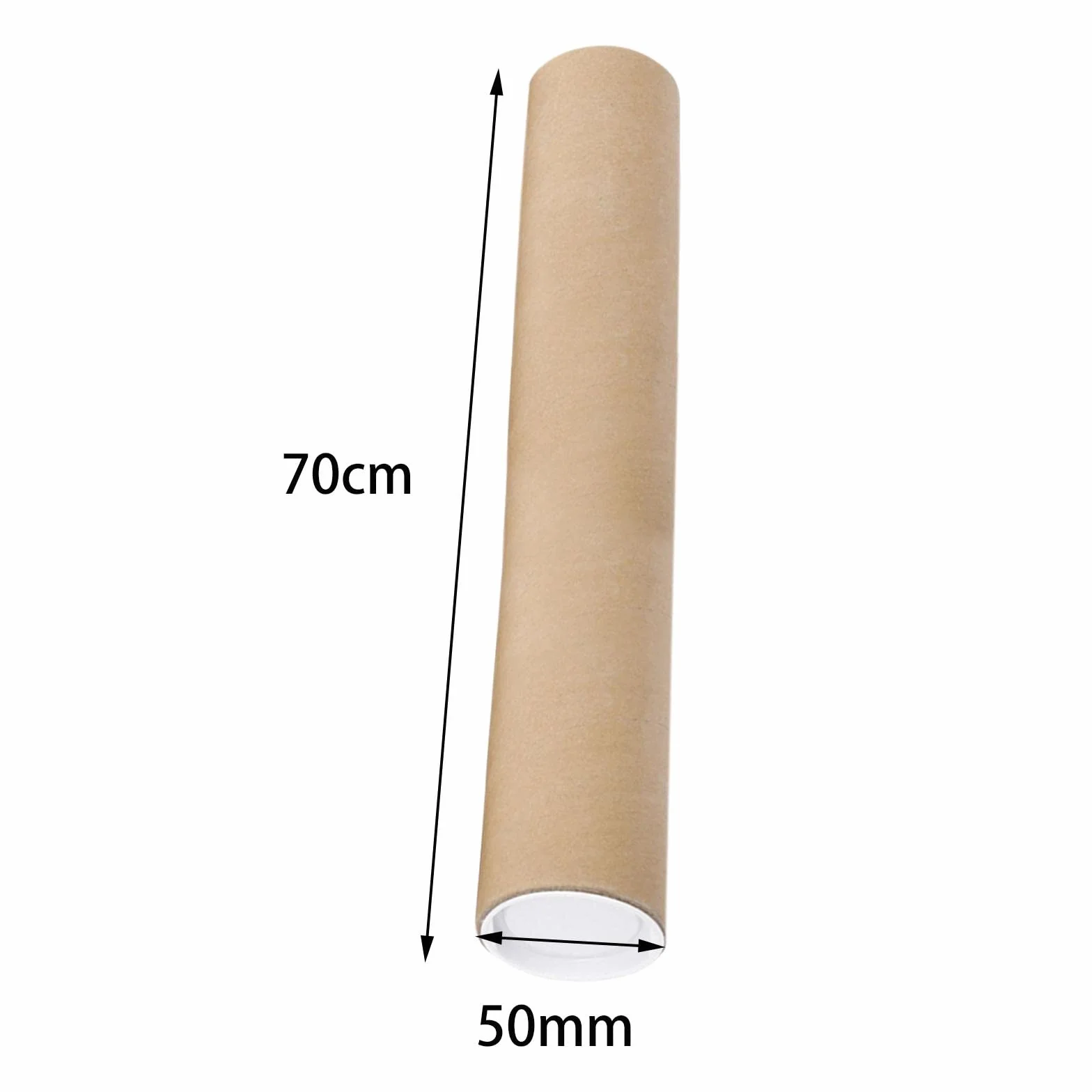 Tubes en carton pour affiches 70 cm