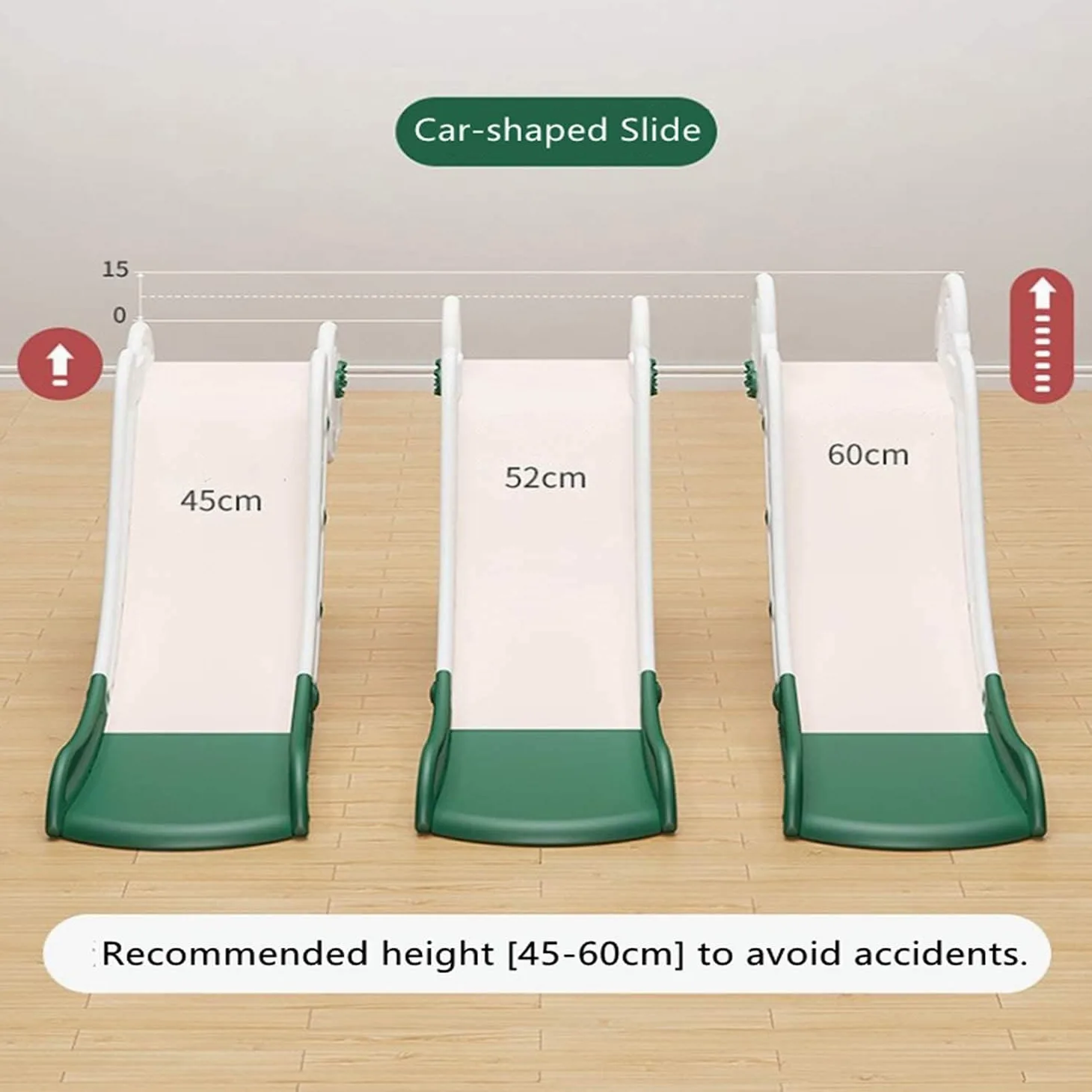 Toboggan d'intérieur pour enfant à partir de 1 an, toboggan sans armature, pour chambre d'enfant, petit toboggan pour bébé, toboggan pour bébé pour tout-petit, cadeau d'anniversaire, cadeau de fête