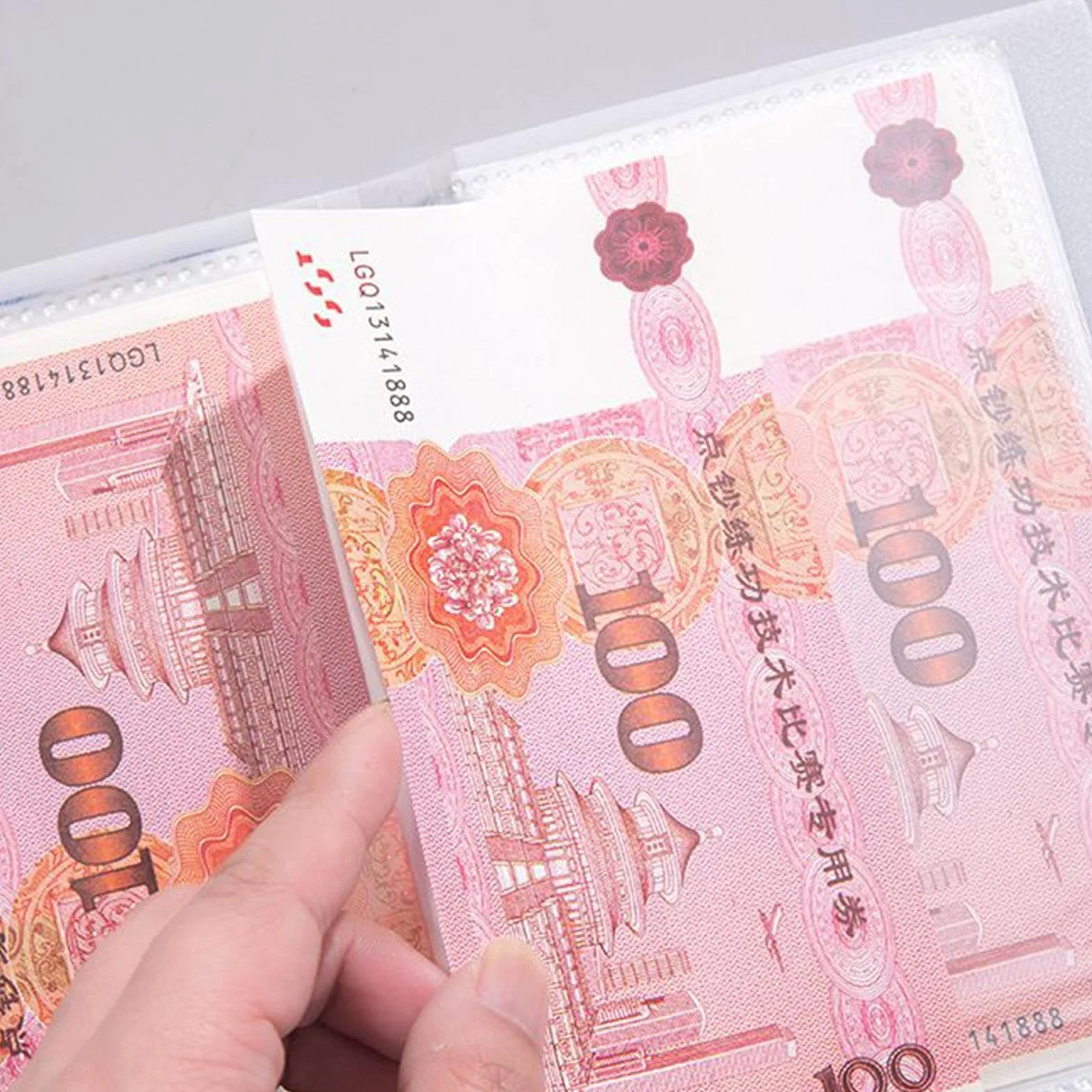 Livre Pour Économiser De L Argent, Défi Économies 100 Enveloppes 3D Peinture à l Huile Organisateur de Dépenses Portefeuille Carnet de Gestion Budget pour Adultes