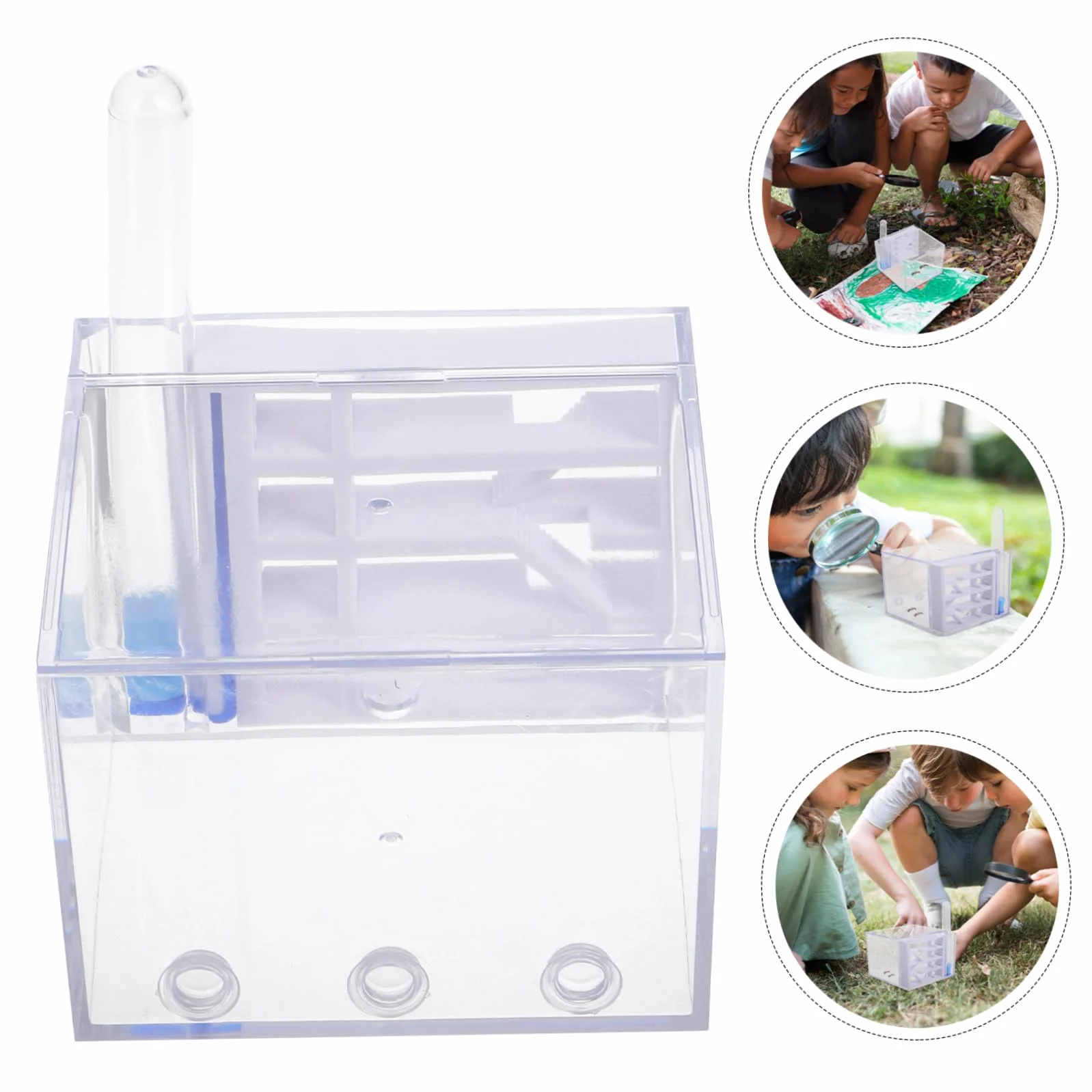 BESTonZON Fourmilière en Acrylique Observation Facile, Trousse Éducative pour Enfants, Jouet Scientifique