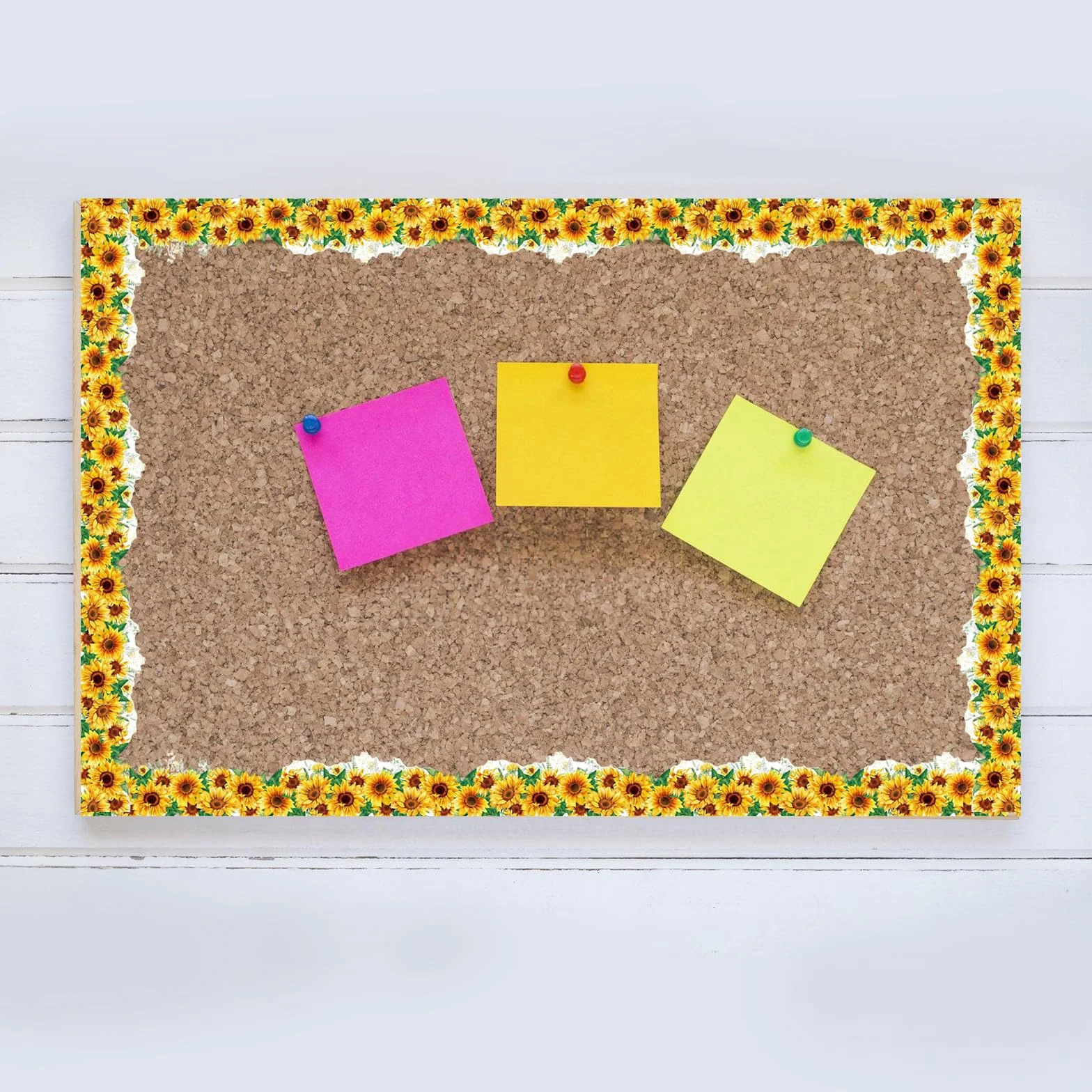 Bordure de tableau d'affichage en forme de fleur 18,5 m pour tableau noir