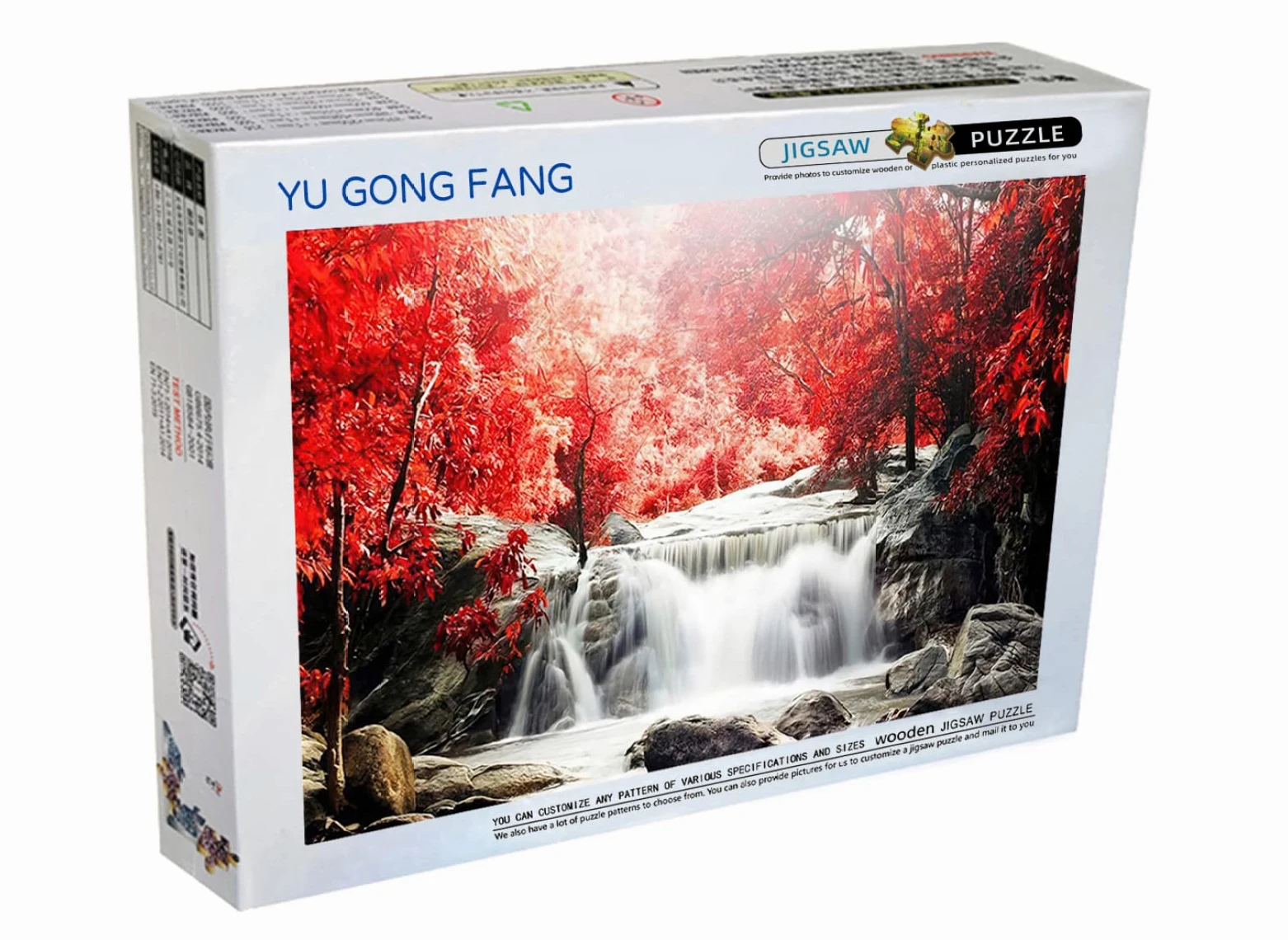 Puzzle Adulte 4000 pièces Cascade d'érable Rouge pour Enfants avec développement intellectuel
