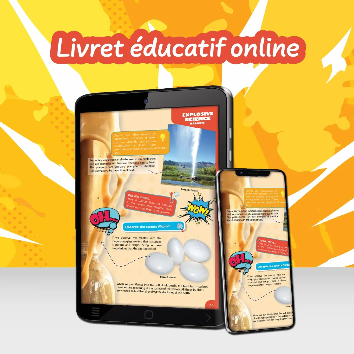Science4you Expériences Explosives pour Enfants – Fusée à Eau, Bombe Pétillante, Jouets Éducatifs 8 9 10+