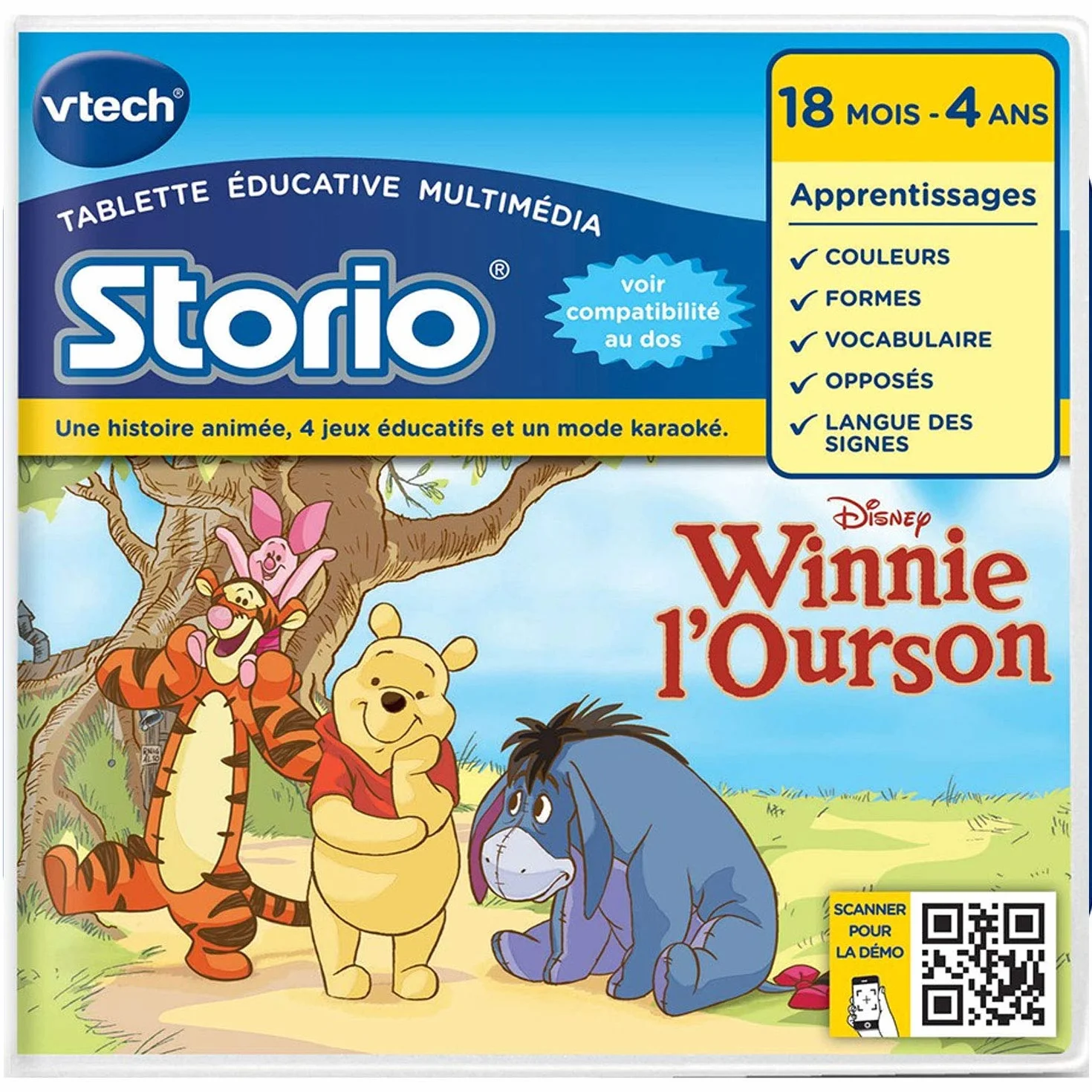 VTech Storio Winnie Jeu Educatif Electronique