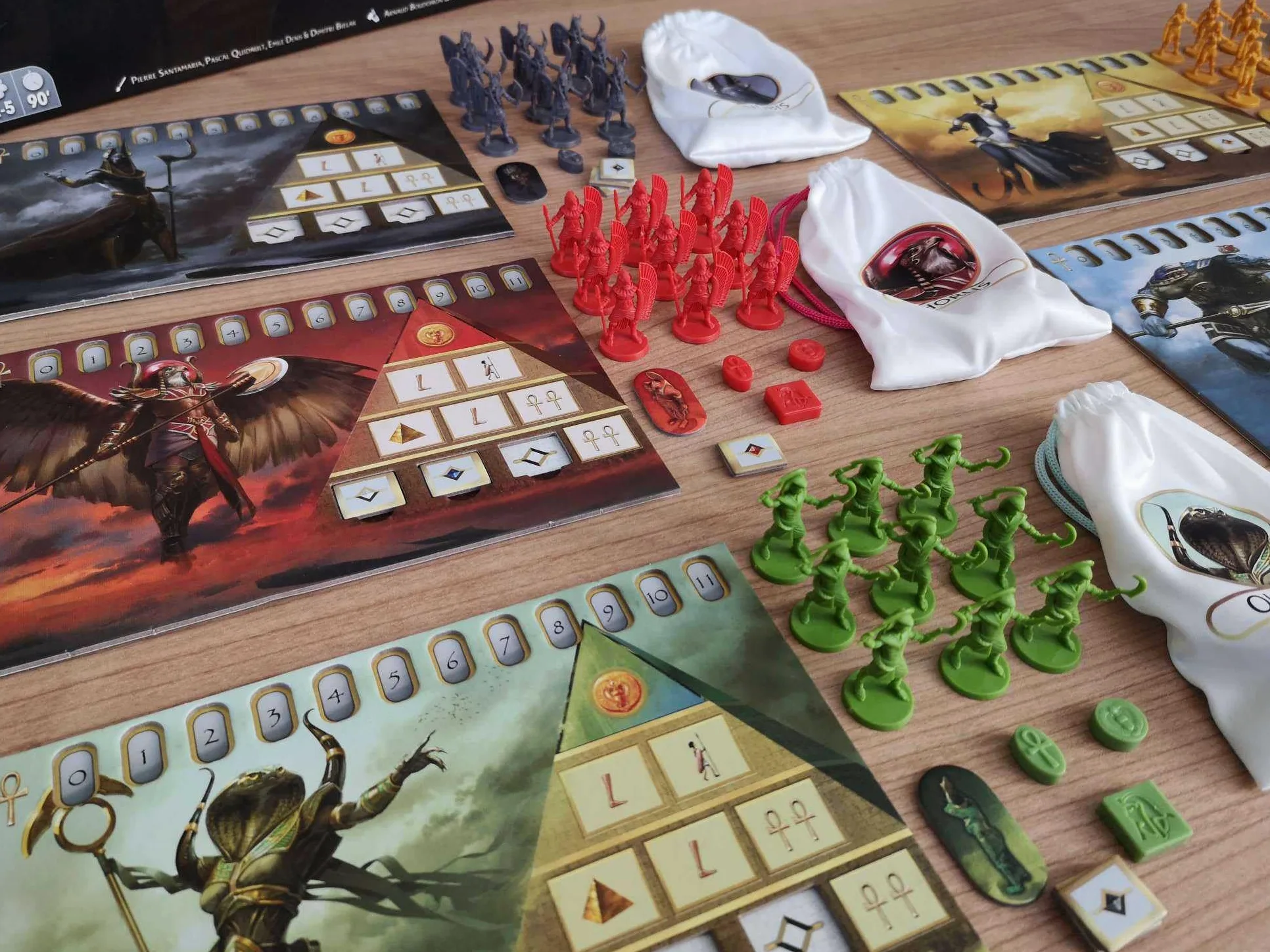 Matagot SARL, Kemet - Blood and Sand, Board Game, Ages 12+, 2 to 5 Players, 90 to 120 Minutes Playing Time