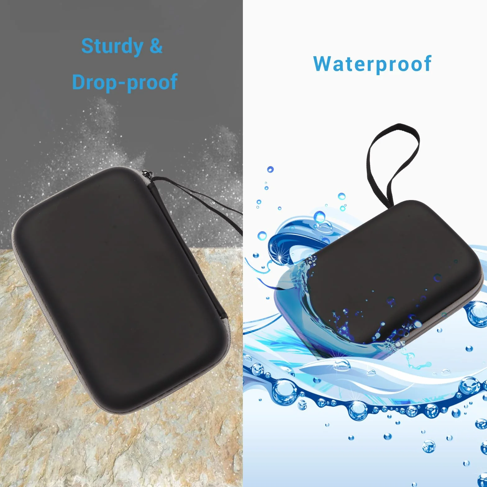 Étui de Transport Rigide Compatible R36S/R36 PRO/R40S Pro, Support de Rangement EVA 3,5 Pouces