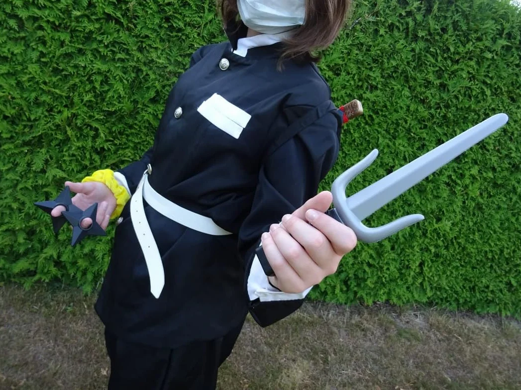 Enfant Ninja Katana Armes Sac à Dos Épée Couteaux Jouet Costume Halloween Cosplay Garçon Fille