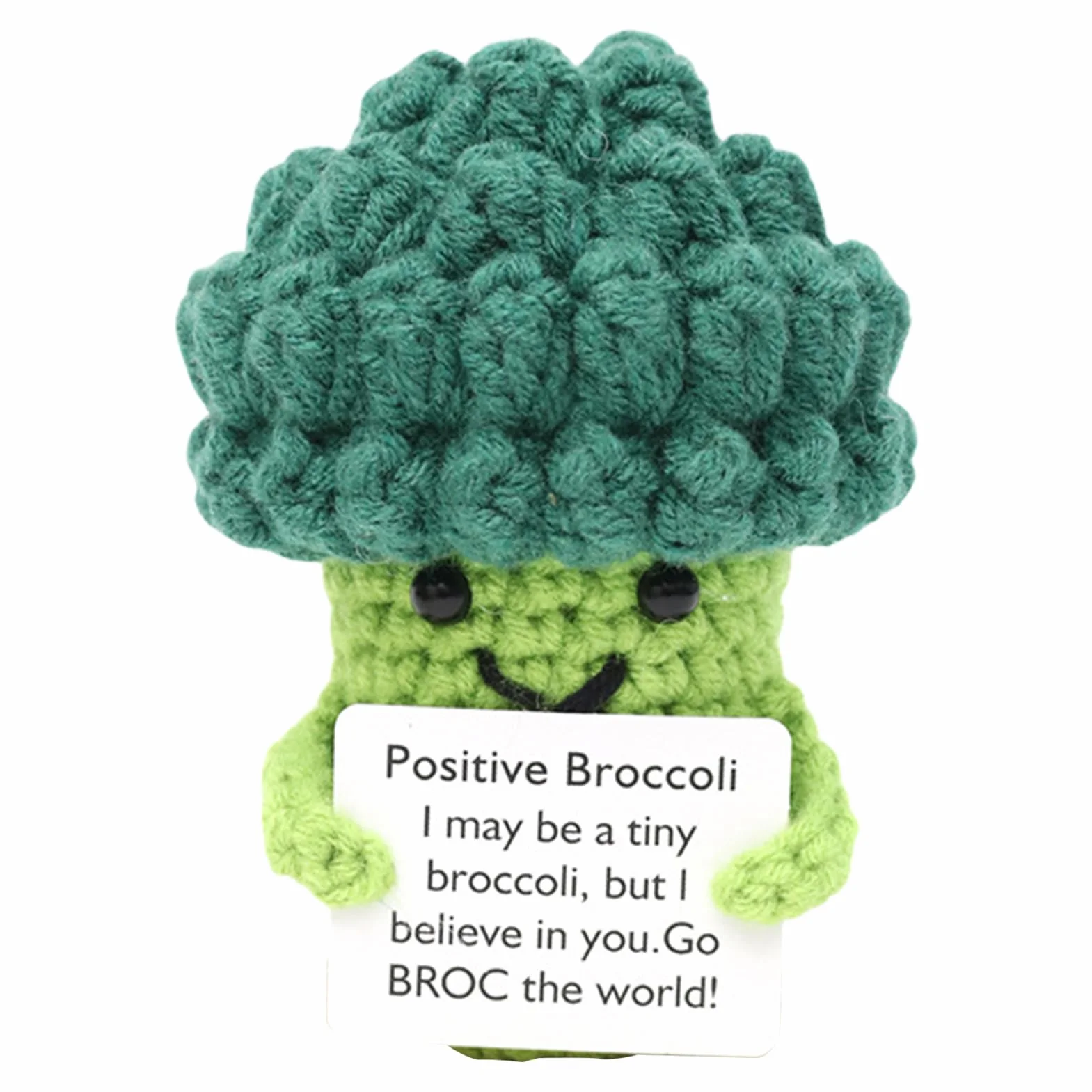 Positive Motivante Brocoli Jouet Déco Bureau Étudiant Enseignant Infirmier Anniversaire Noël