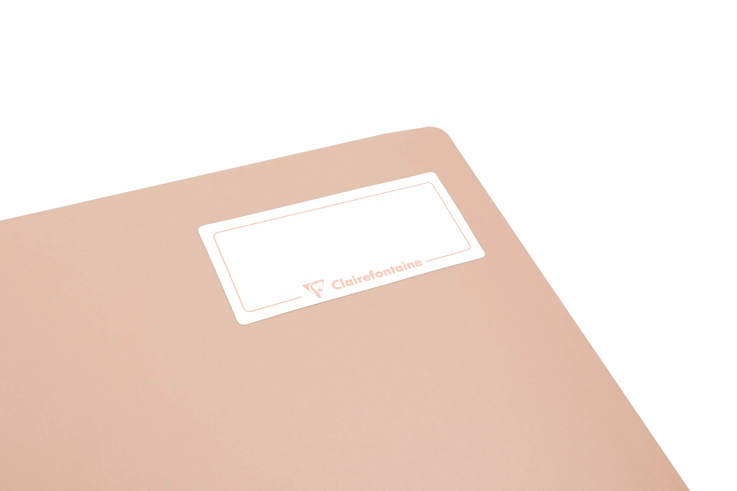 Clairefontaine Koverbook Blush Rose poudré - 24x32 cm - 96 Pages Grands Carreaux - Papier Blanc 90 g