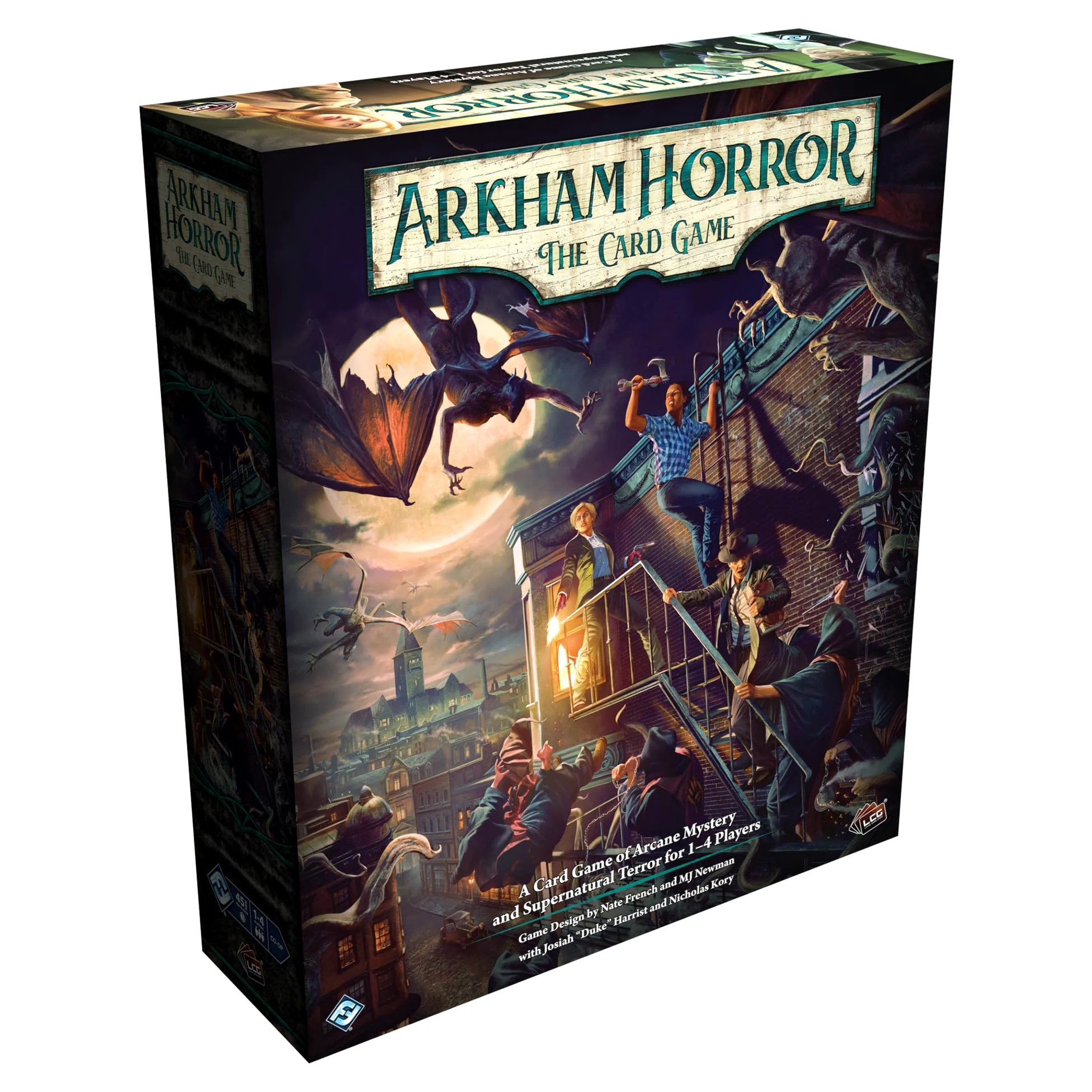 Asmodee Arkham Horror : The Card Game - Chapter Two Core Set - Jeu de Cartes coopératif à partir de 14 Ans - 1 à 4 Joueurs - Temps de Jeu de 45 à 180 Minutes