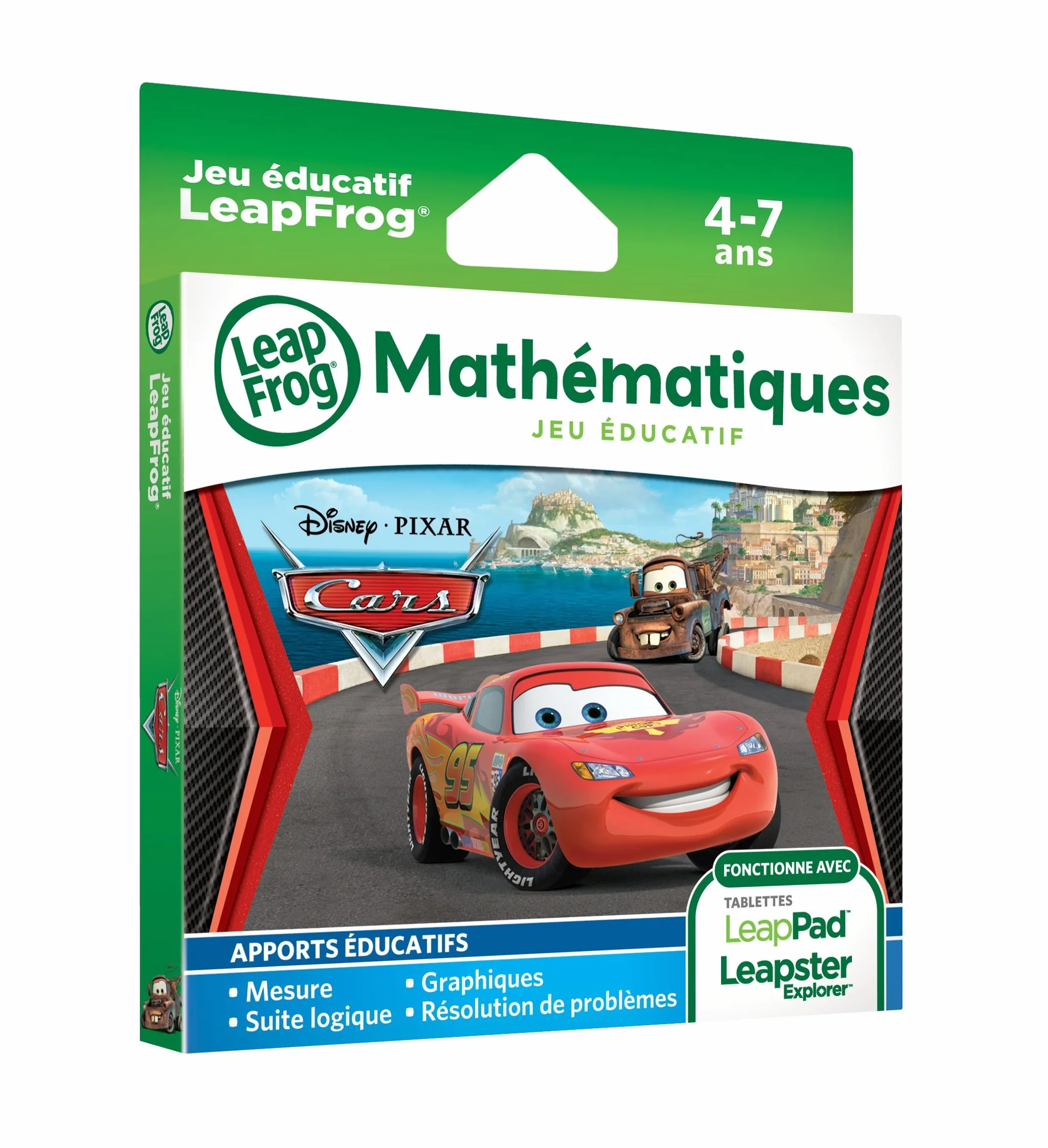 Leapfrog 89010 Jeu Educatif Electronique LeapPad Leapster Explorer Cars 2
