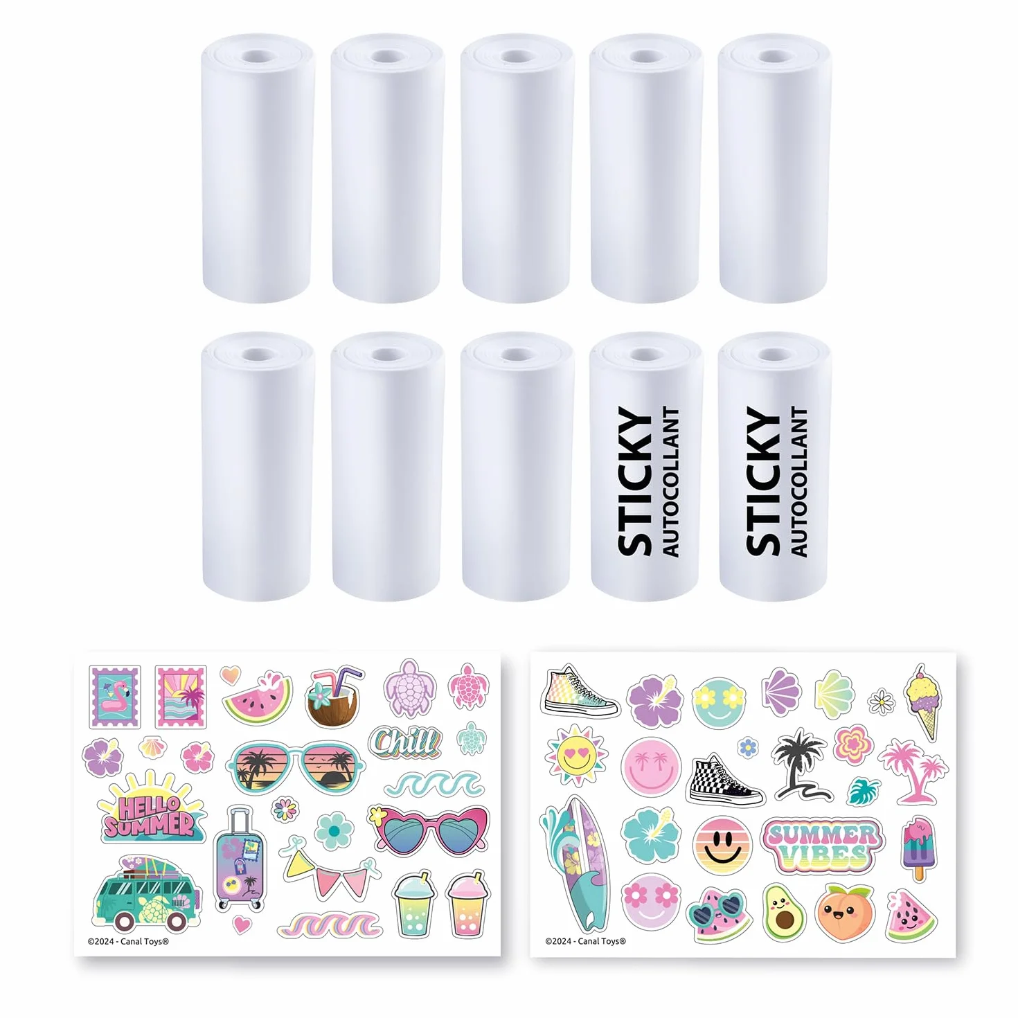 Canal Toys Photo Creator Recharge 10 Rouleaux Papier Impression 700 Photos CLK 005