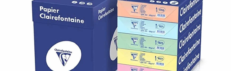 Clairefontaine Ramette A3 200g DCP Coated Brillant 2 Faces 250 feuilles