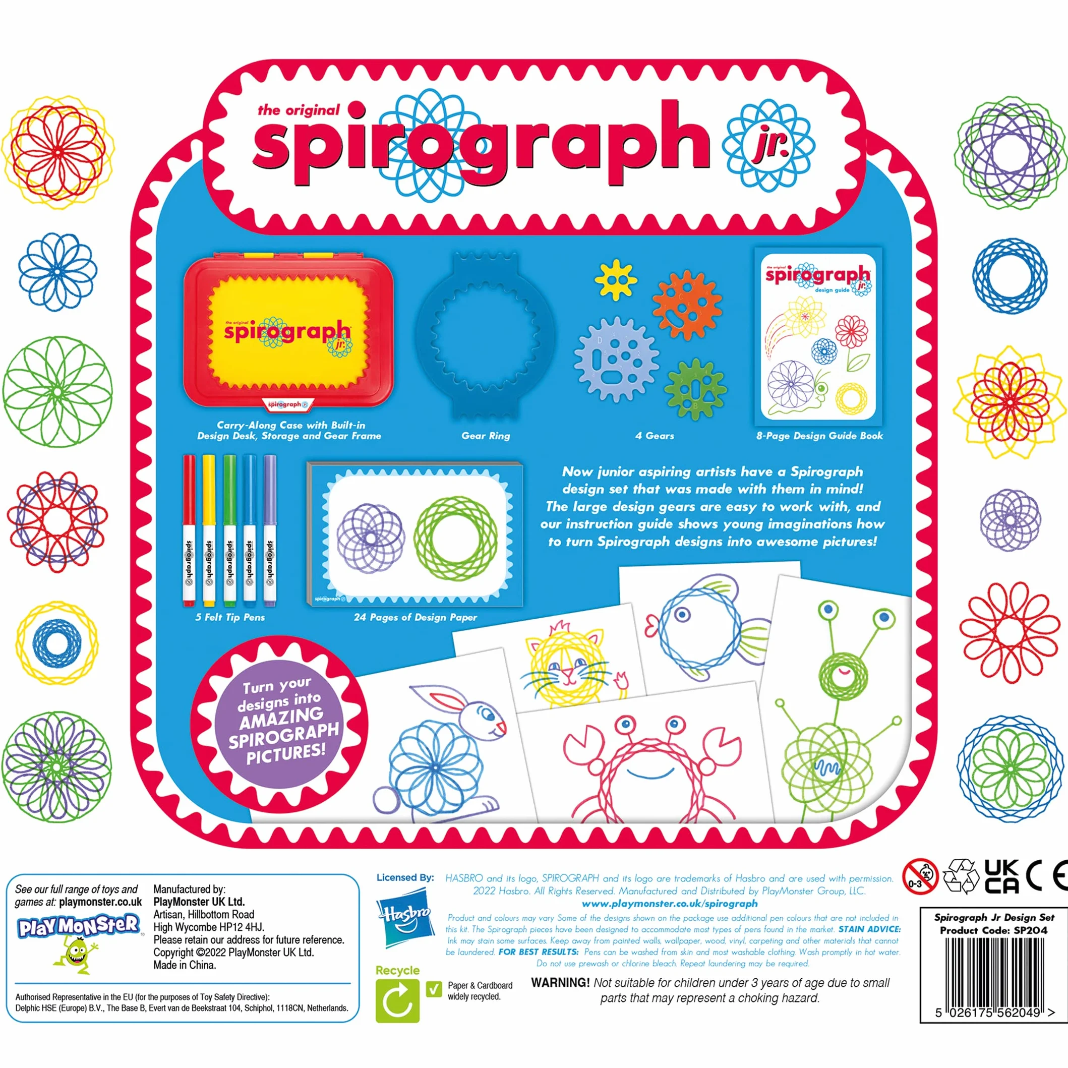 Spirograph Junior Dessins créatifs 3 ans