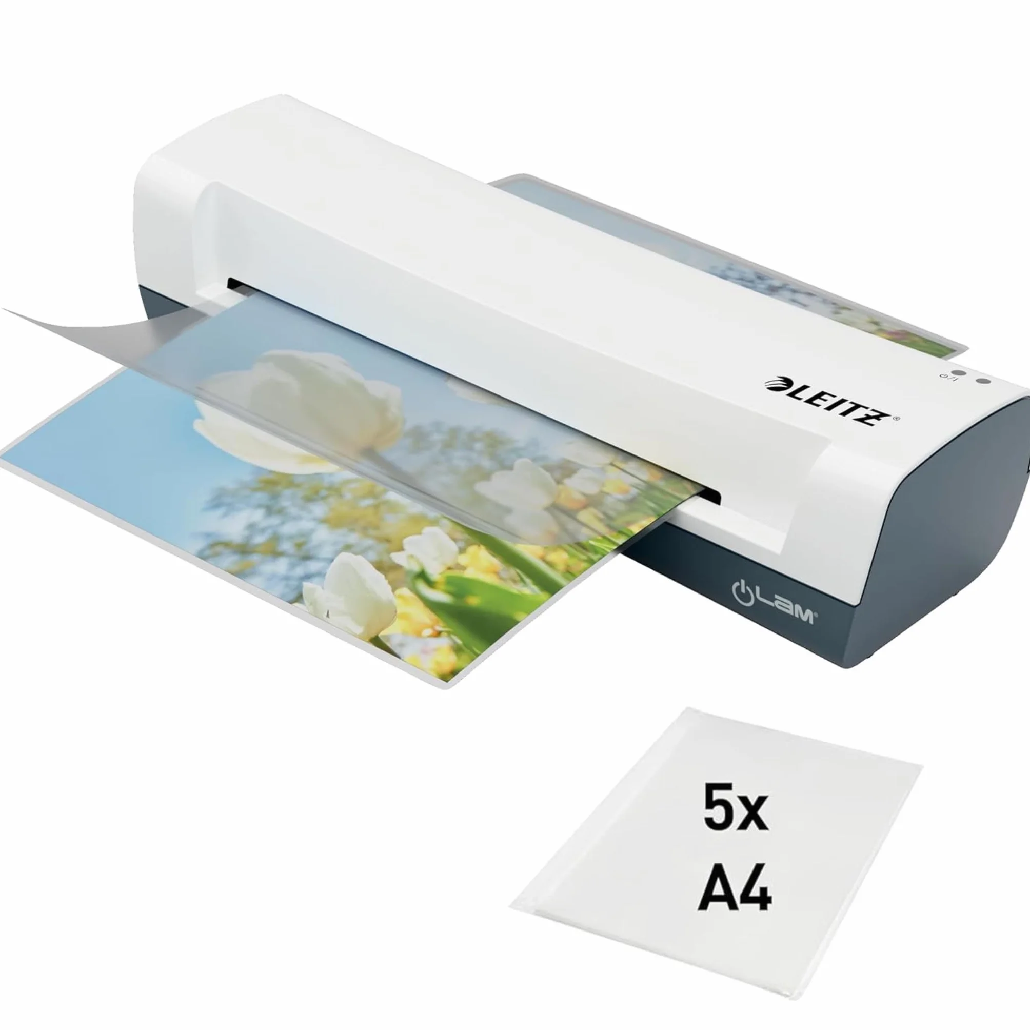 Leitz iLAM Home Plastifieuse A4 75-125 Microns Blanc