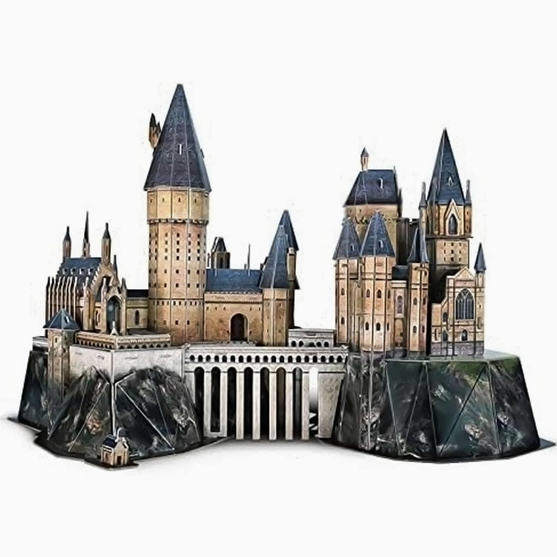 CubicFun | Harry Potter Le Château de Poudlard | Jeu de Construction | Puzzle 3D | 197 pièces | À partir de 8 Ans | 60 Minutes