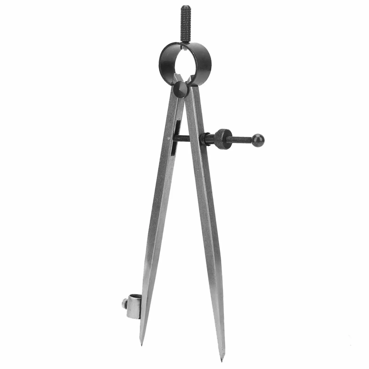 Compas Menuisier Métal 150mm, Outil Rotatif Traceur Dessin Ligne Artisanat