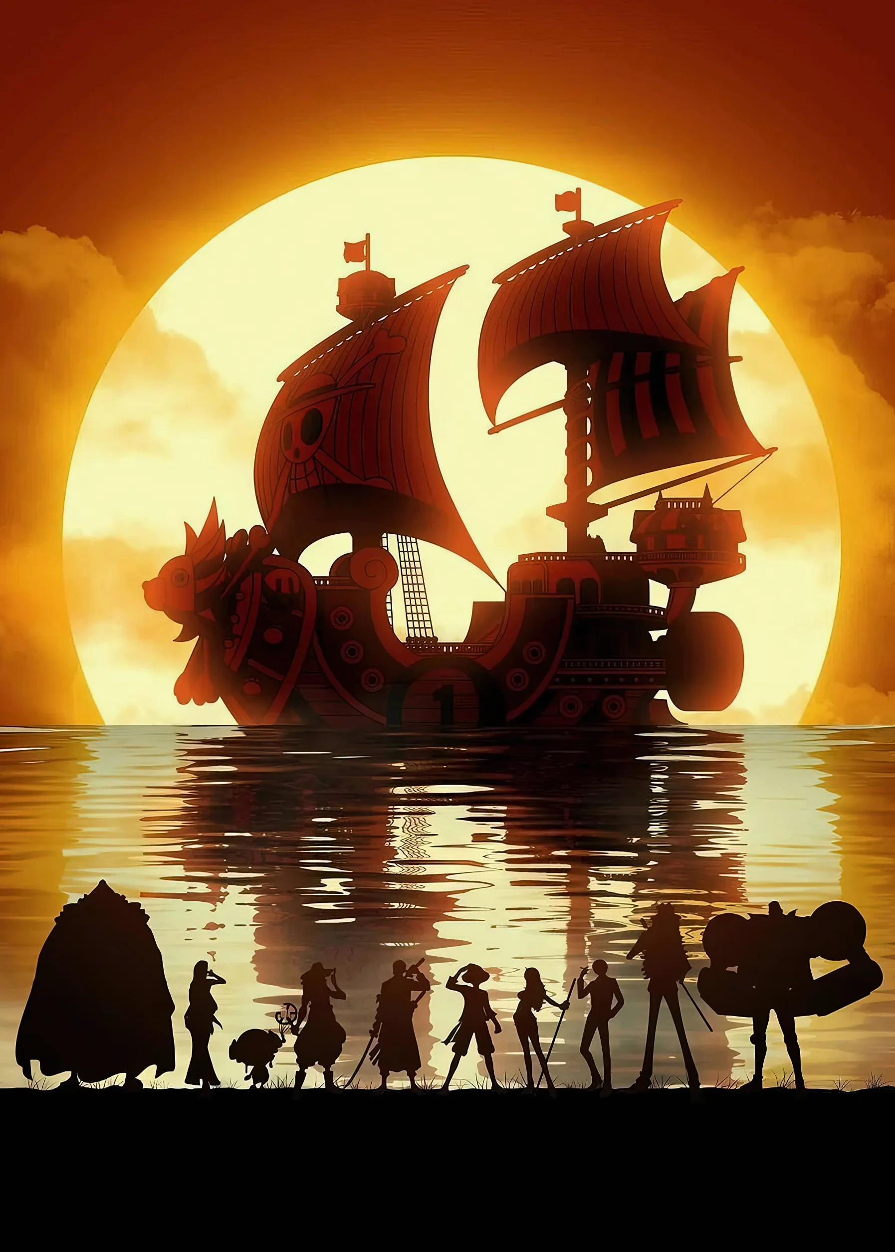 Puzzle 2000 Pièces Manga One Piece Puzzle Classique de LORDOS, Jouet Éducatif, Cadeau Unique, Décor À La Maison, 100x70cm