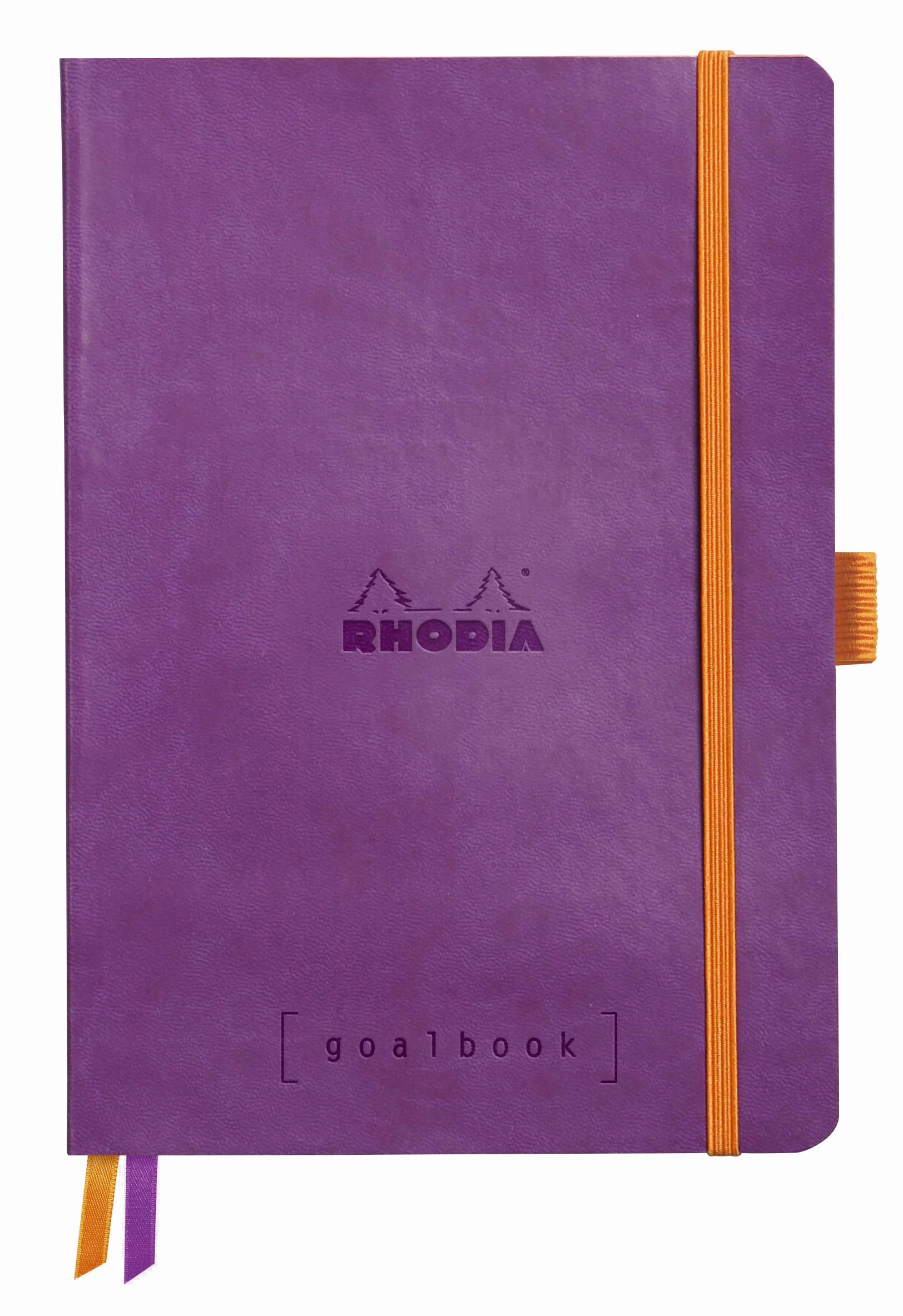 Rhodia Goalbook Carnet Souple A5 Pointillés Dot 240 pages Papier Clairefontaine 90 g/m² Violet