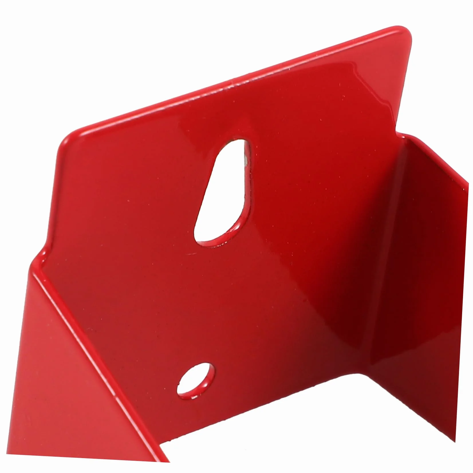 Cabilock Crochets Porte-extincteur Métal Rouge 4pcs Support Mural pour Extincteurs 1-4kg