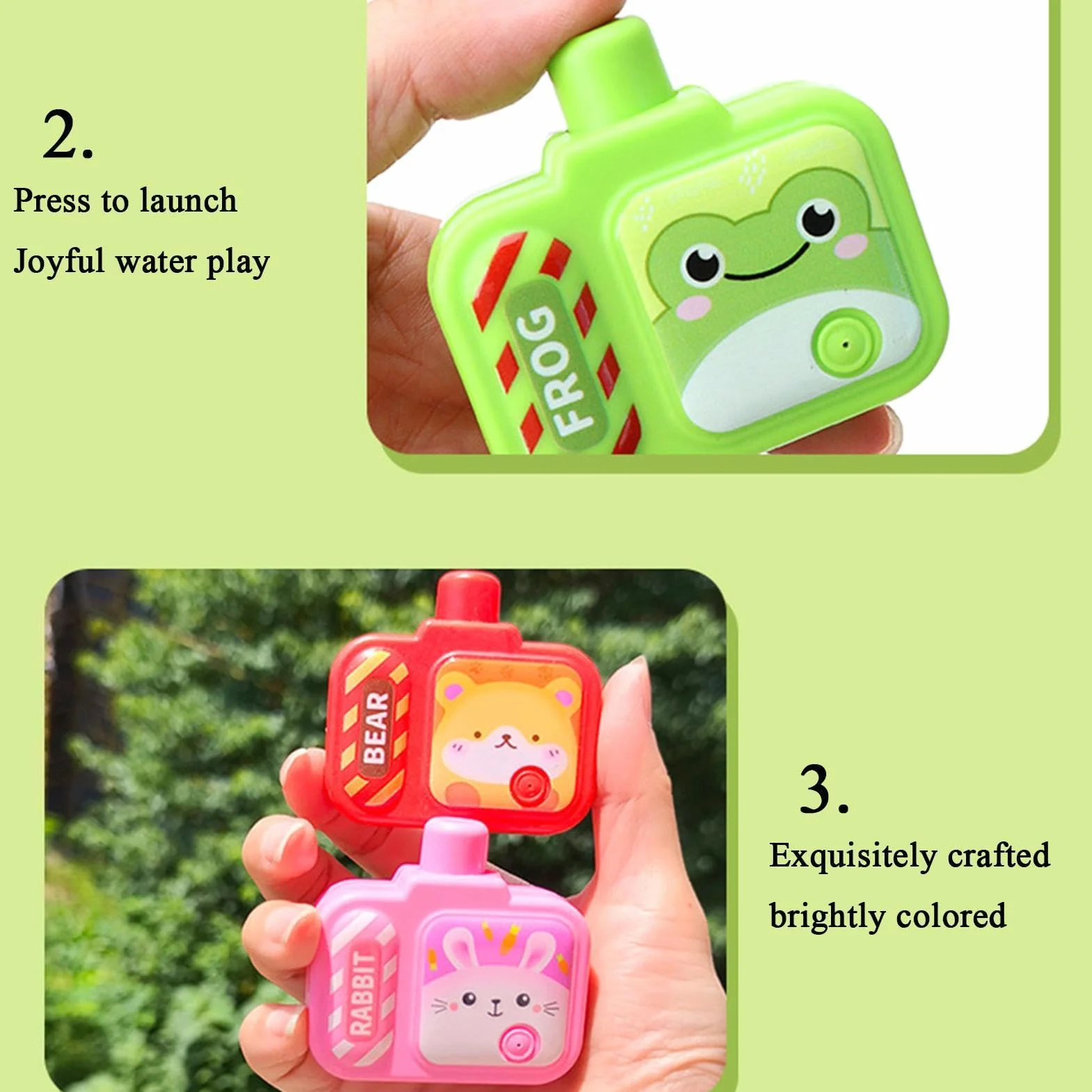 Jeux d'arrosage à Eau pour Gamins Jouet interactif Parent-Enfant Vaporisateur d'eau Enfant garçons Filles Adolescents