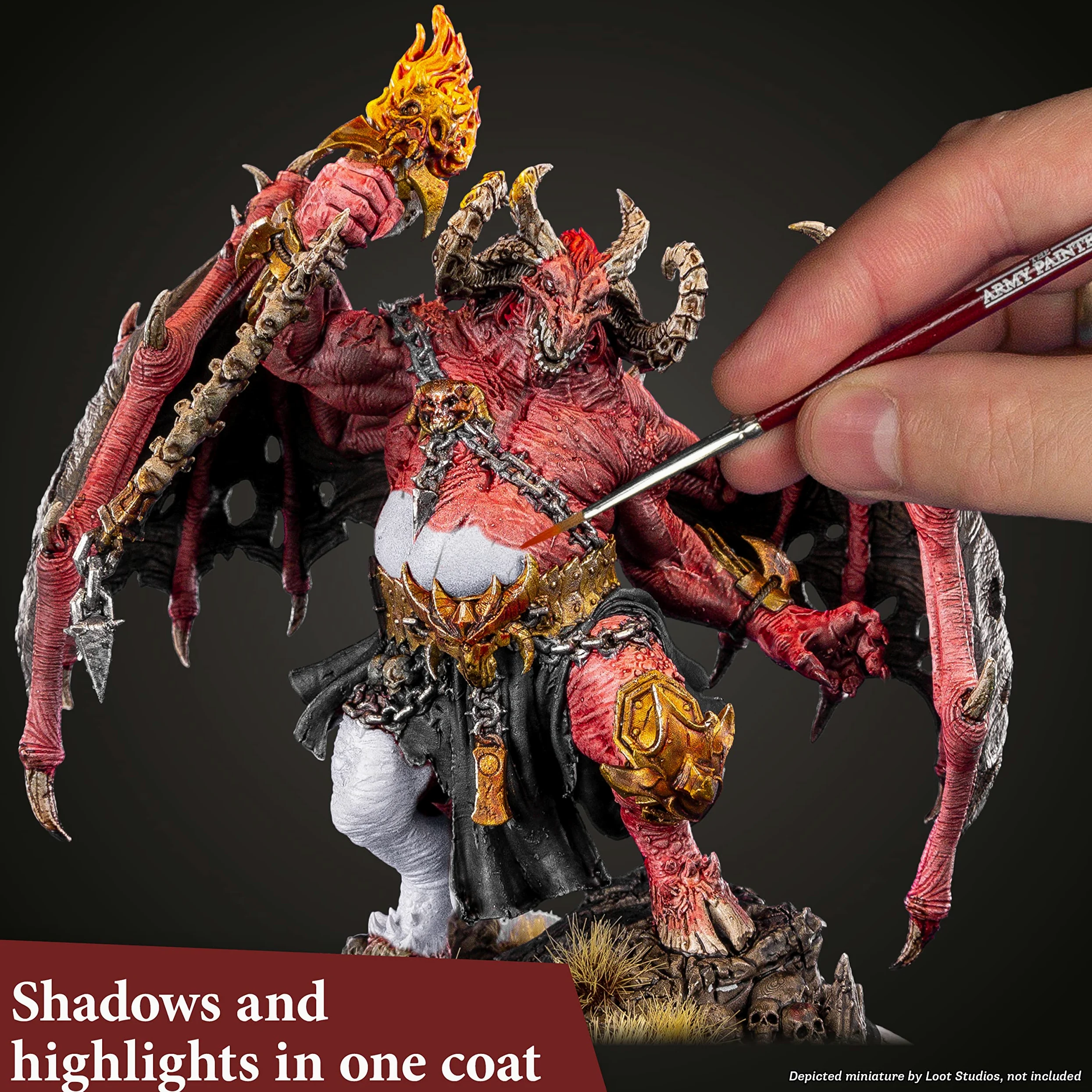 The Army Painter, Speedpaint 2.0 Complete Set Combo, 90 x 18 ml | Peinture acrylique dont 10 métalliques, 4 pinceaux et 1 palette, pour la peinture de figurines Warhammer