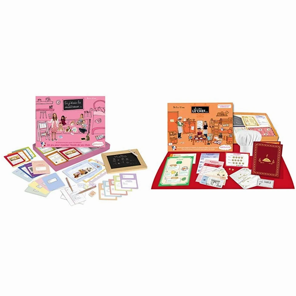 Amulette - Gcman - Si J'étais La Maîtresse - Grand Coffret - Nouvelle Édition & Chef - Si J'étais Le Chef