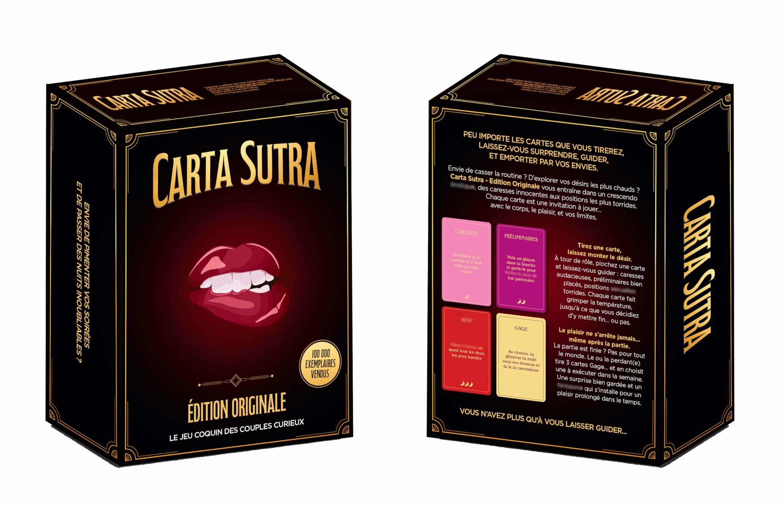 Jeu Couple - Jeux de Société - Jeu de Carte - Cadeau Anniversaire Femme Homme Original