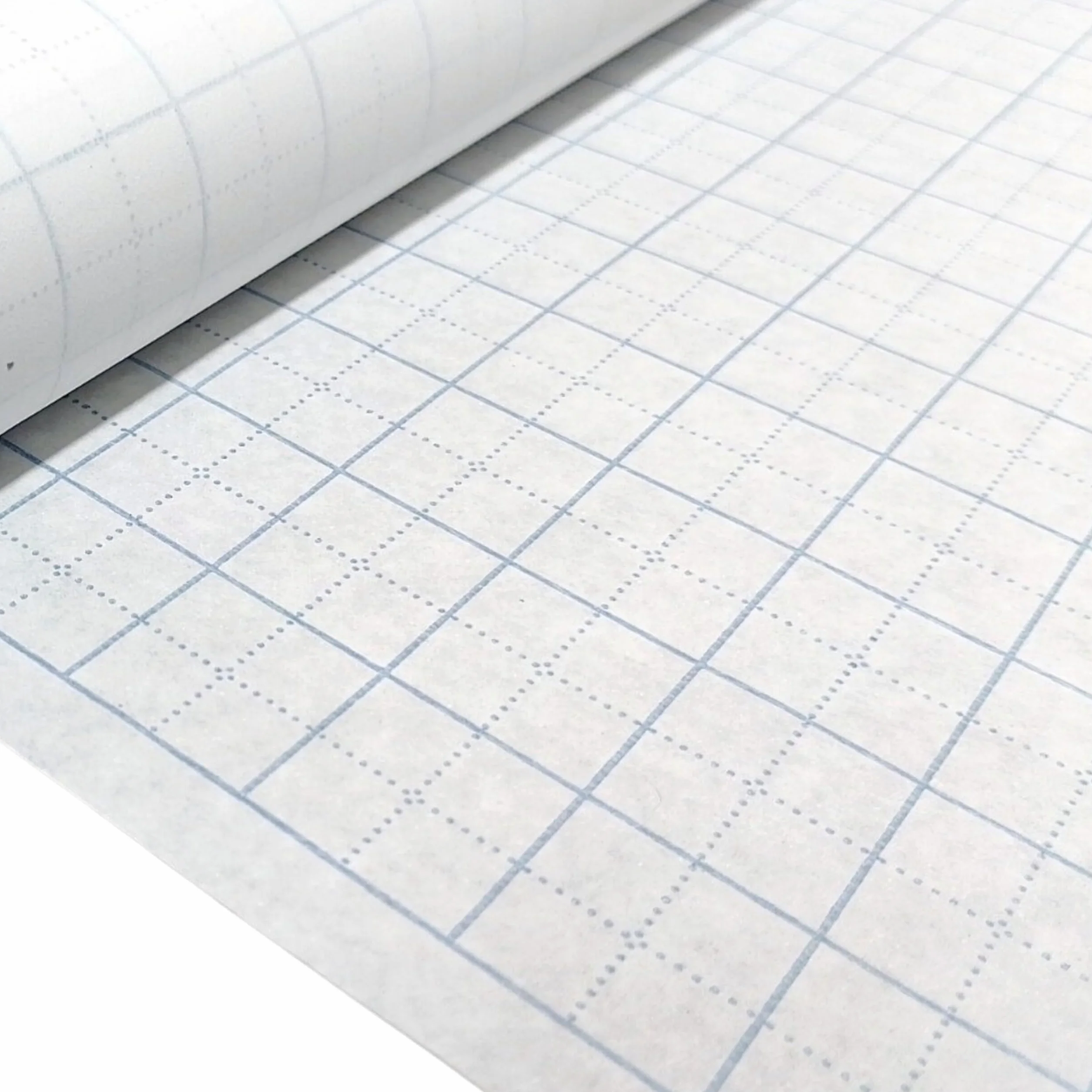 Papier quadrillé 91 cm x 10 m, rouleau, grille 1 cm et 2 cm, dessin, couture
