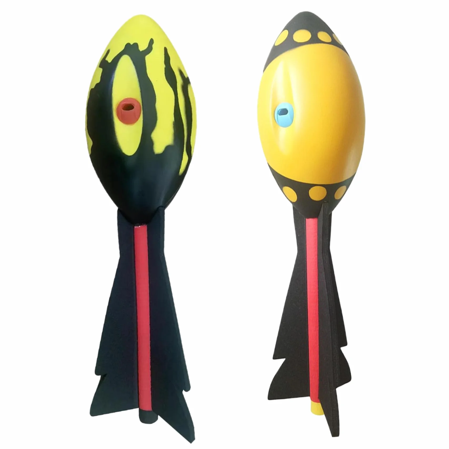 Jouets Fusée PU Mousse Aérodynamique Lancement Longue Distance pour Enfants 2 Ans