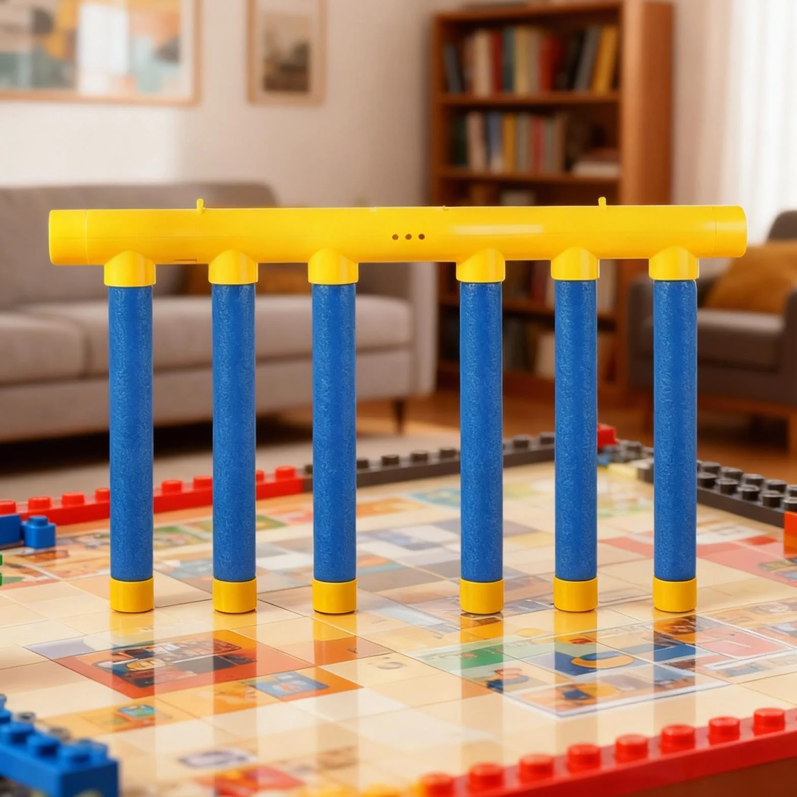 Jeu d'Attraper des Bâtons Sensoriel Interactif pour Adultes Entraînement Réaction