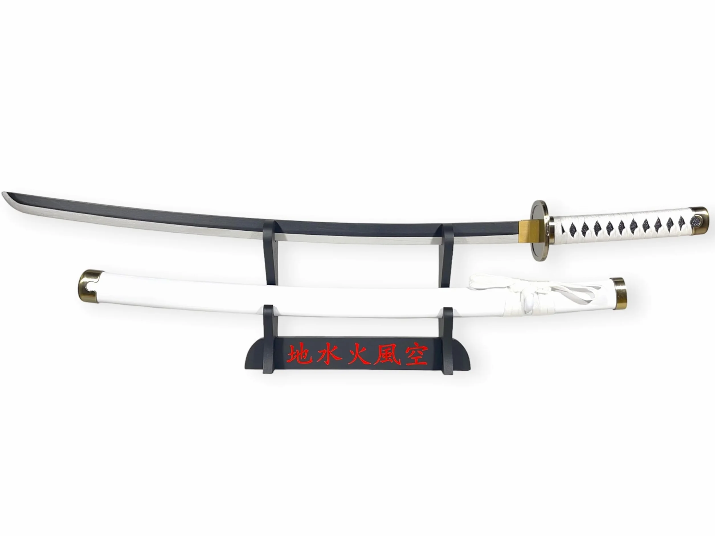 Katana Décoratif Japonais Épée de Zoro Wado Ichimonji Présentoir Premium
