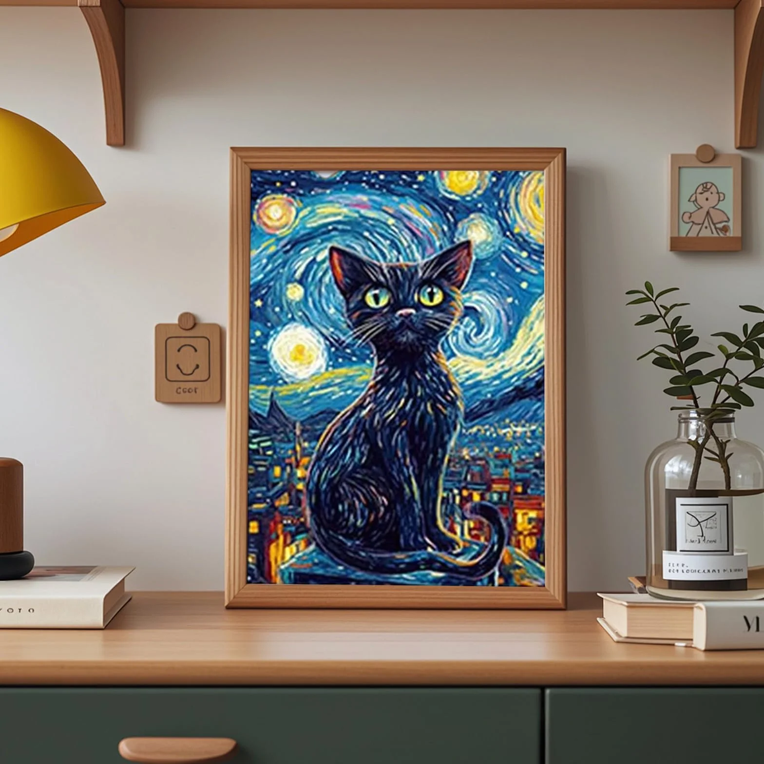 Carte à Gratter - Scratchboard Art - Activités Créatives pour Décorer Chambre, Salon, Bureau