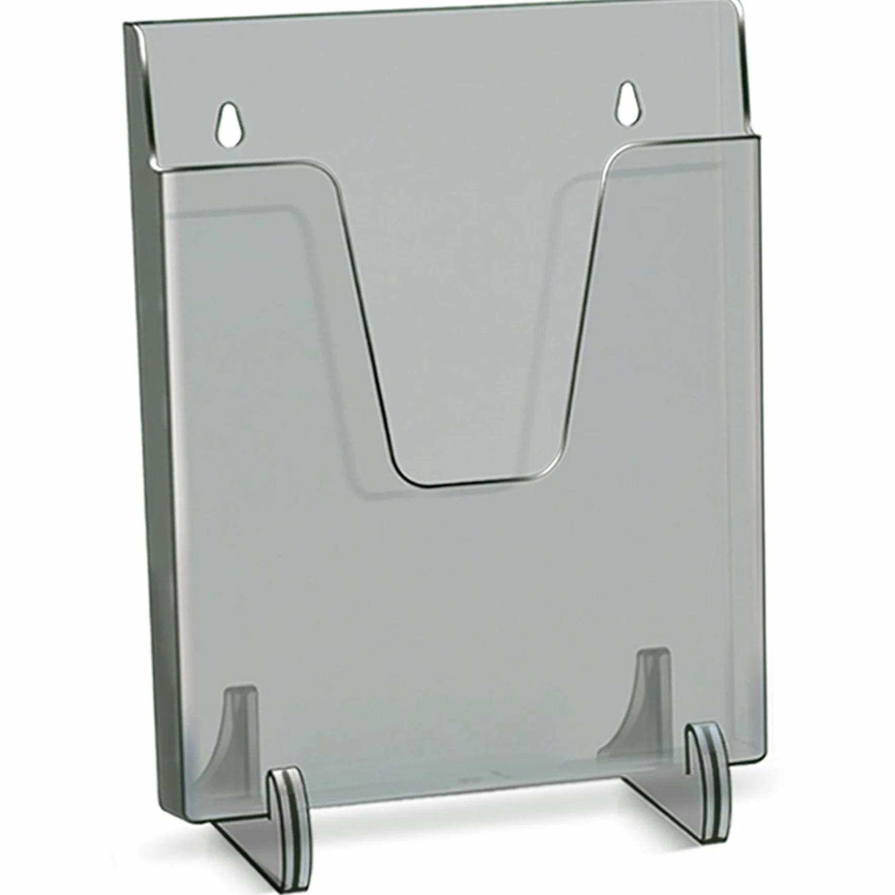 Acrimet Porte-documents Vertical à Poche pour Brochures Format Lettre Fumé