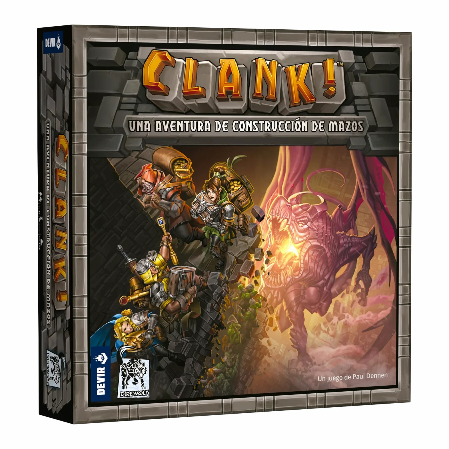 Devir Clank Jeu de société (BGCLANK) - Jeu de société - 2-4 joueurs - À partir de 12 ans