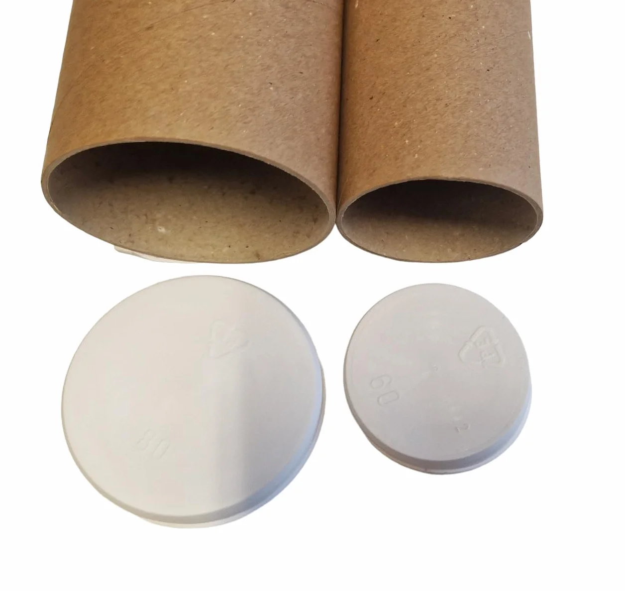 Tube d'expédition rond DIN A1 pour dessins et affiches, diamètre 63 cm