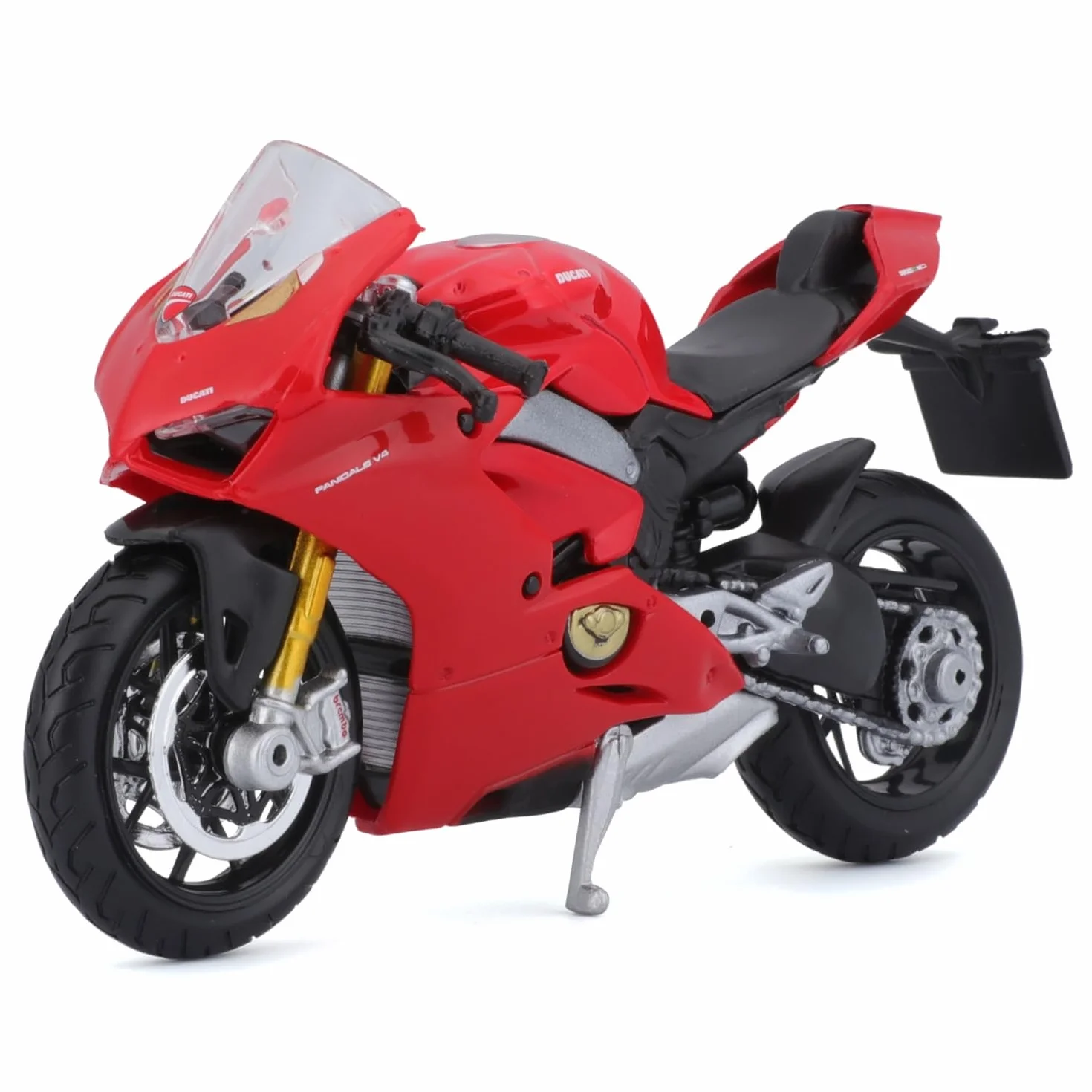 Bburago Ducati Panigale V4 1:18 Moto Diecast Réplique Officielle Roues Libres
