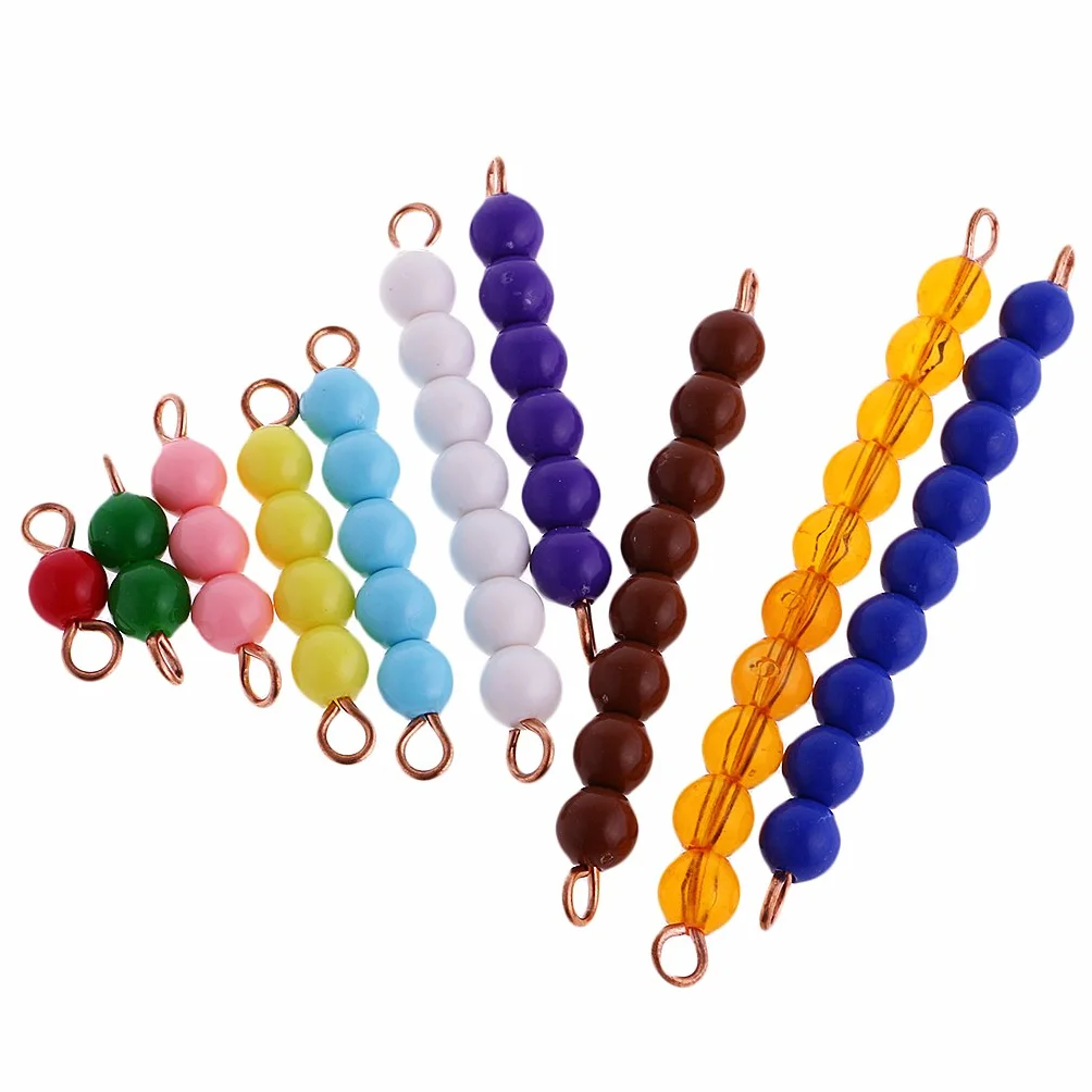 Montessori Perles Kit Jouet de Calcul Enfant Matériel Education Précoce Mathématiques