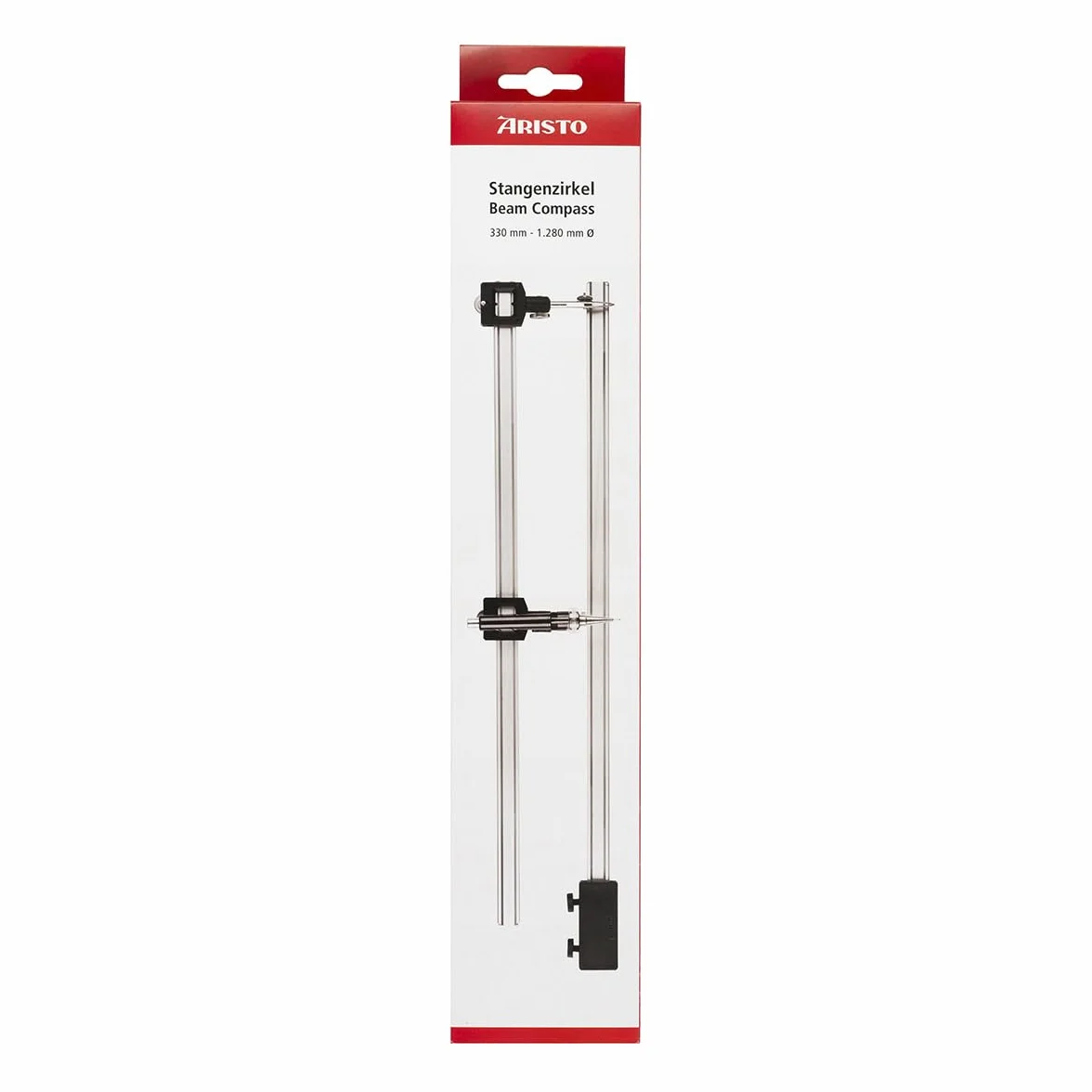 Aristo AR59000 Compas à verge pour cercles jusqu'à 1280 mm