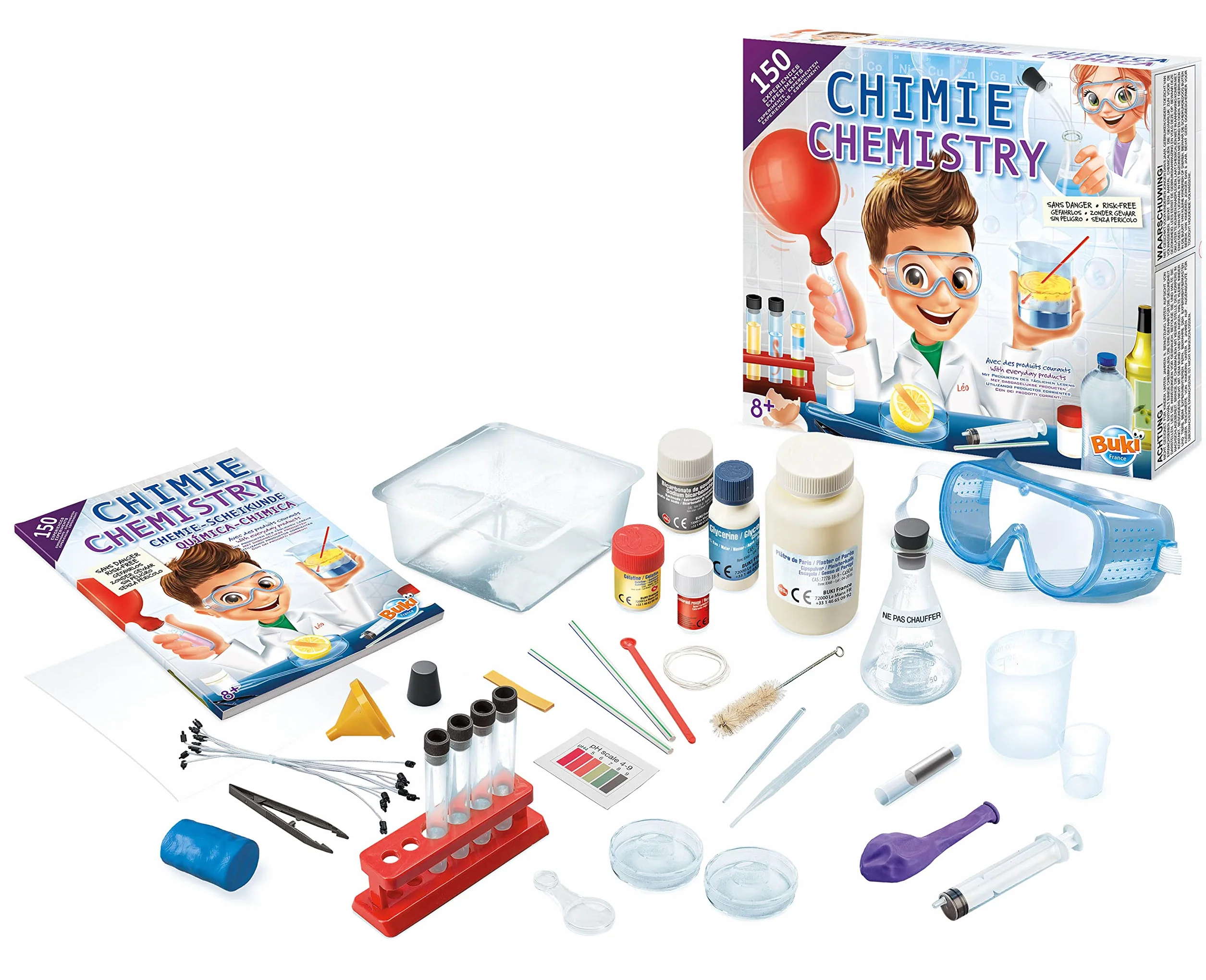 Buki 8360 Chimie sans danger 150 expériences