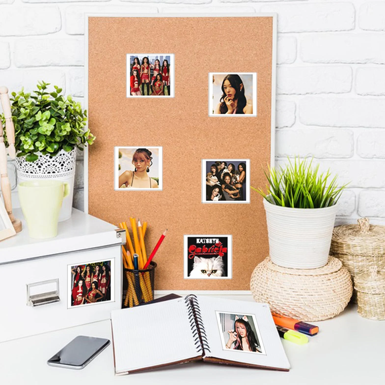 Photocard Katsseye, 60 Cartes 32 Autocollant, Lomo Cartes et Stickers, Collectionner Pour Fans