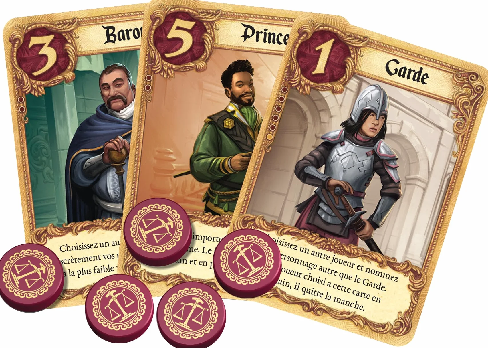 Asmodee Love Letter Jeu de Cartes Stratégique 10 Ans 2-6 Joueurs 15 Min Version Française Z-Man Games