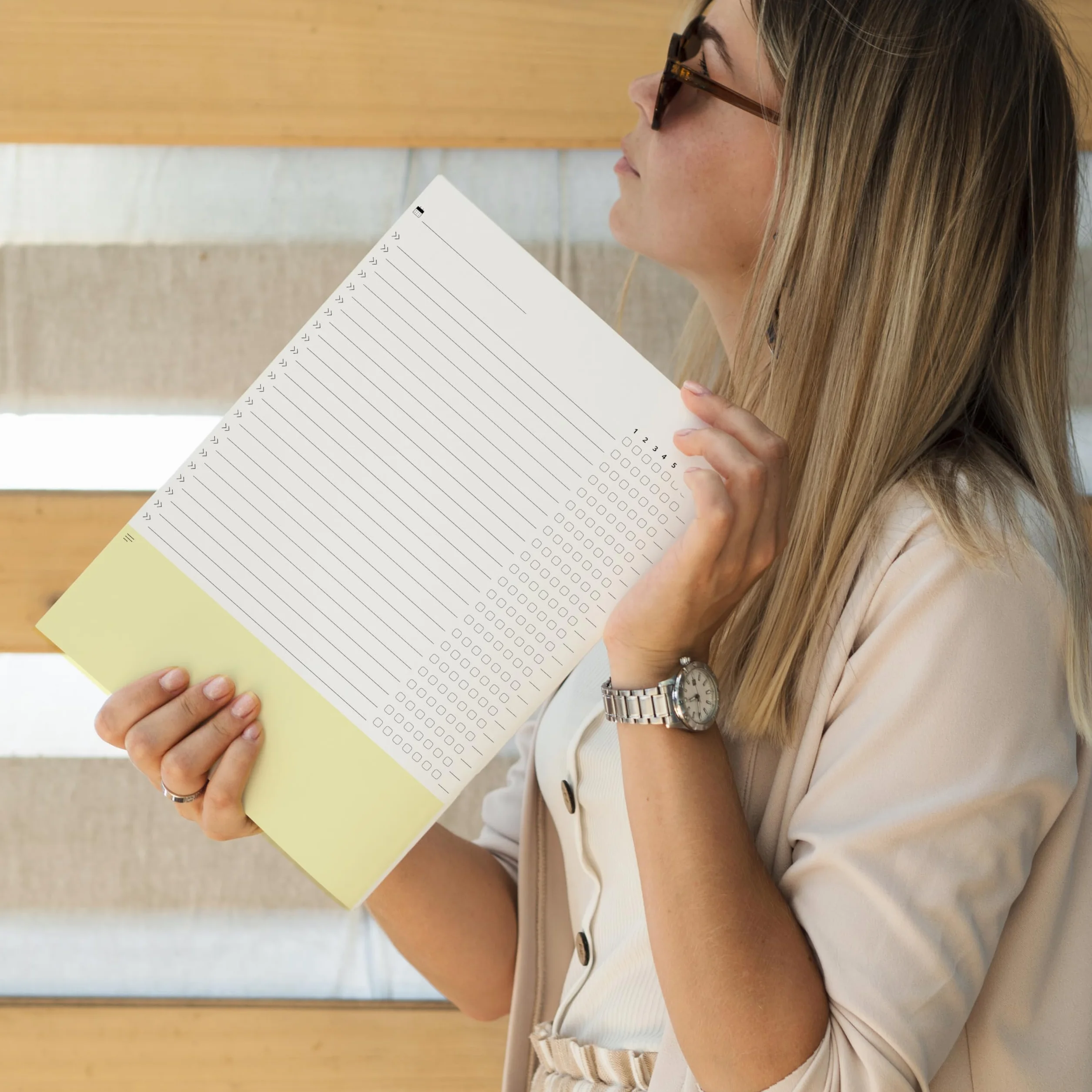 Habit Tracker Hebdomadaire A4 - Planificateur de Habitudes pour Productivité et Bien-être