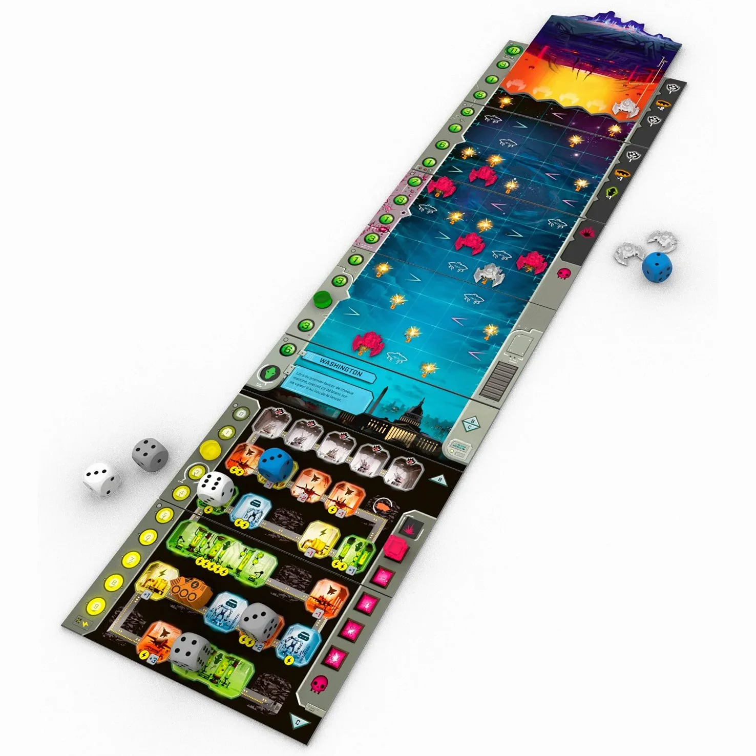 Jeu d'ambiance Iello Under Falling Skies