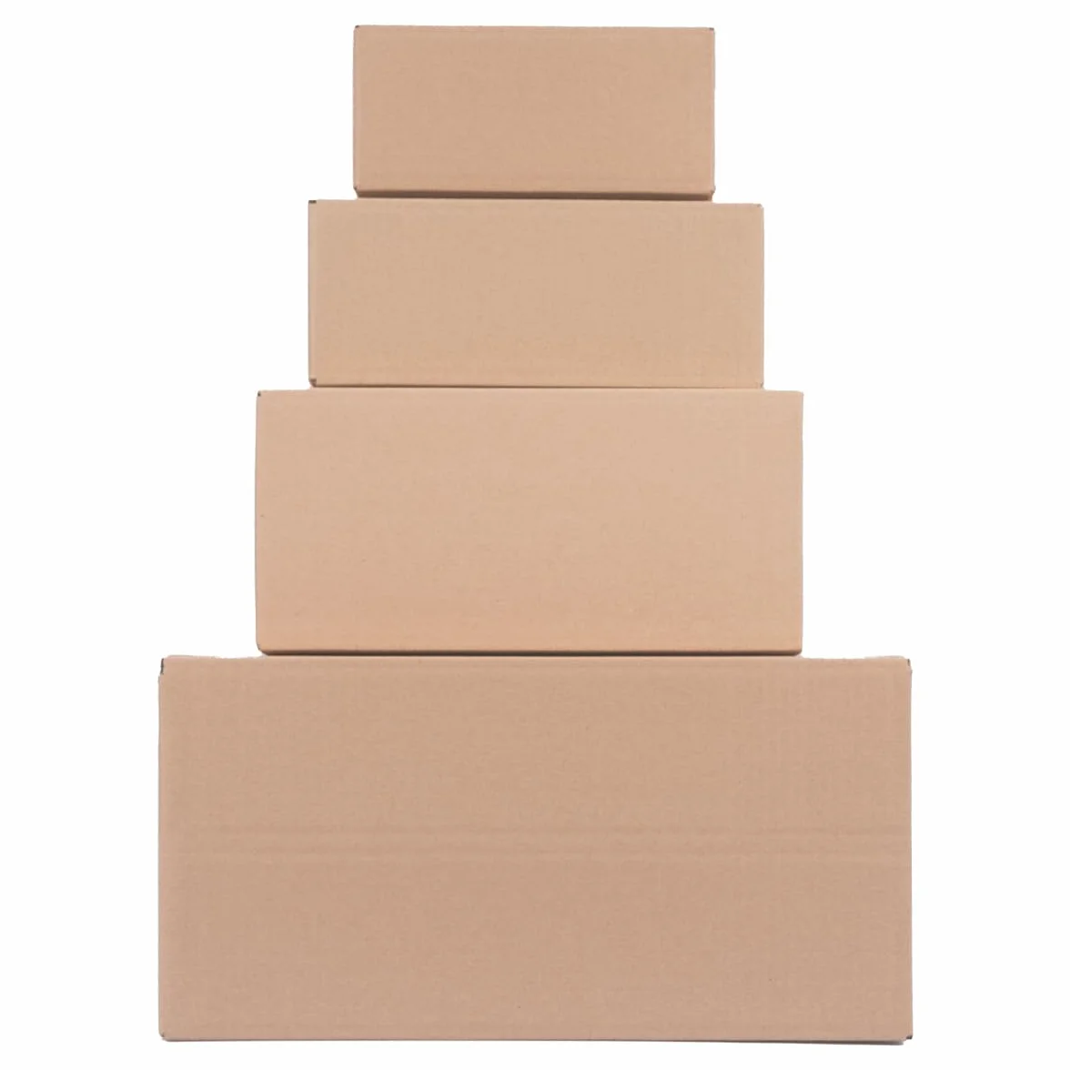Boîtes pliantes en carton 300 x 215 x 140 mm KK 30 brunes cartons simple cannelure 50 pièces