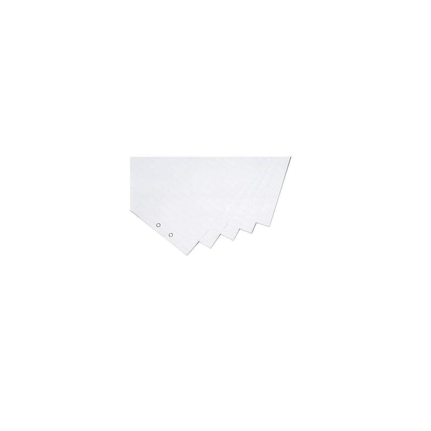 Bloc de papier pour tableau à feuilles 650 x 1000 mm 5 pièces 20 feuilles