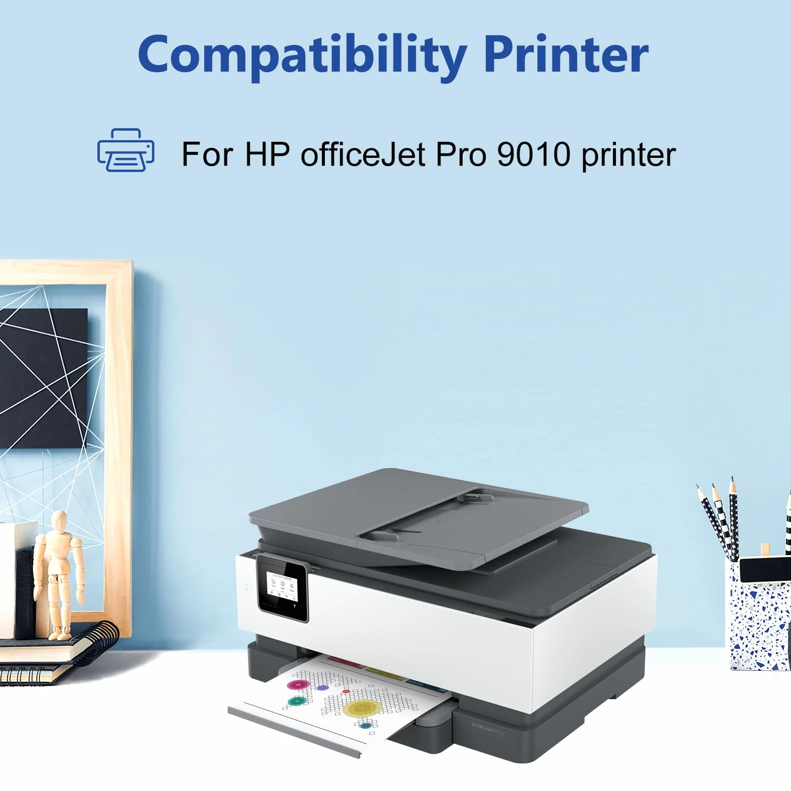 HP 9010 Engrenage d'alimentation de Papier Compatible OfficeJet Pro 8010 8018 8020 9012 9014 9015 9016 9018 9019 9020 9022 9023