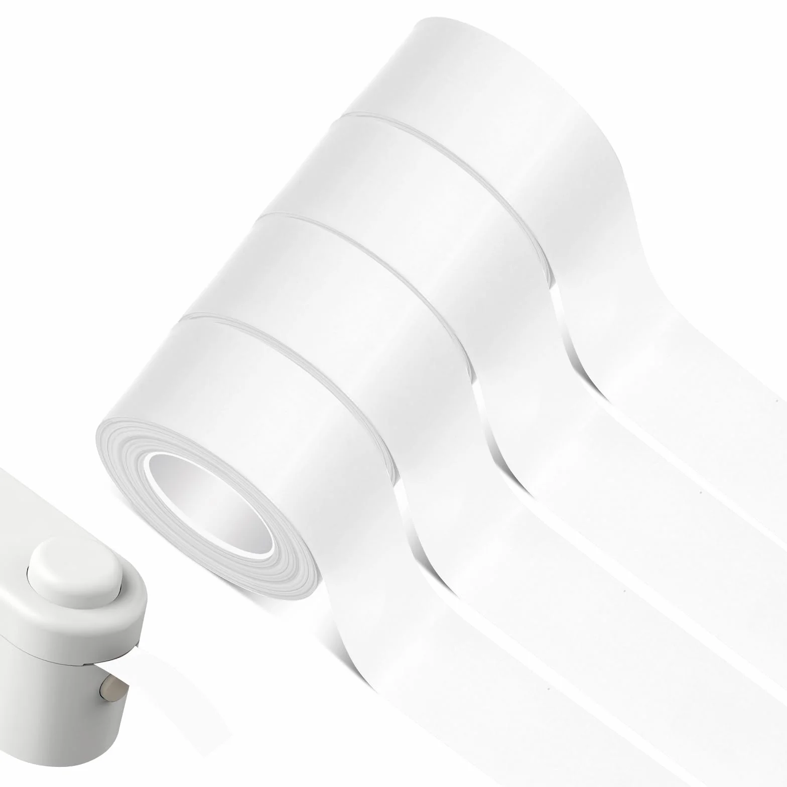 Ruban pour Étiqueteuse L1/Q1/M1, 16 mm x 4 m, Autocollantes Thermiques 4 Rouleaux